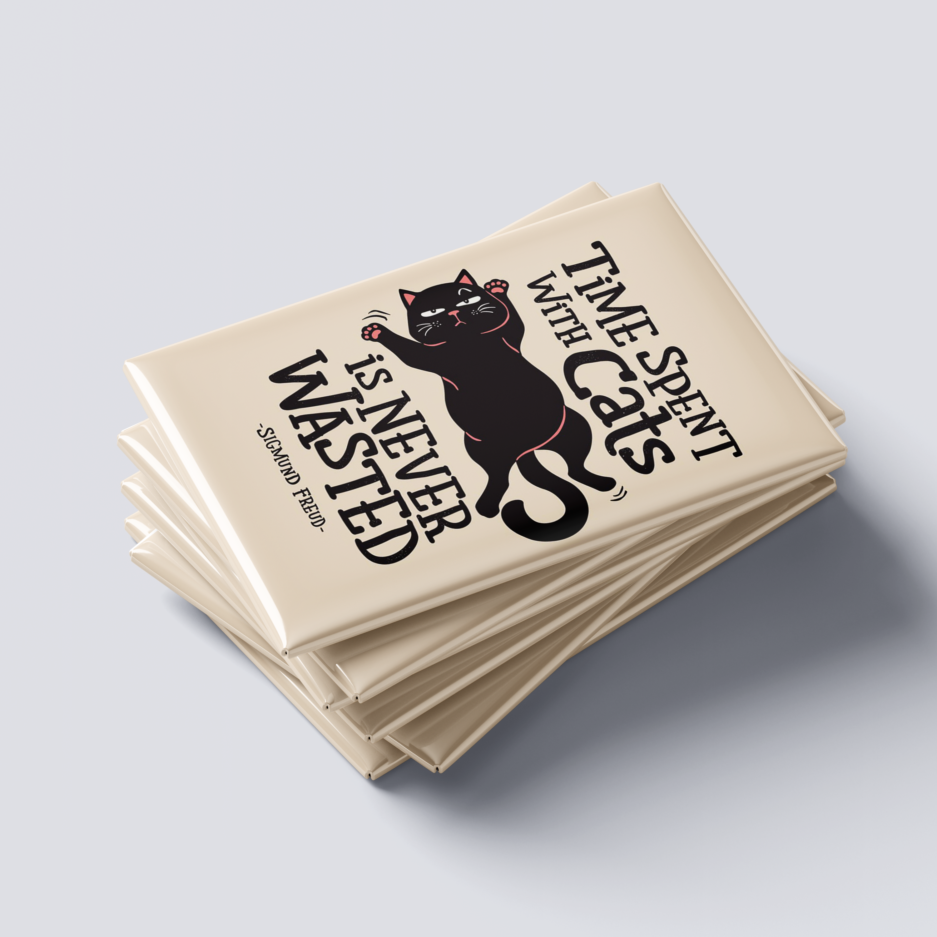 Meow Magic Cat Fridge Magnet