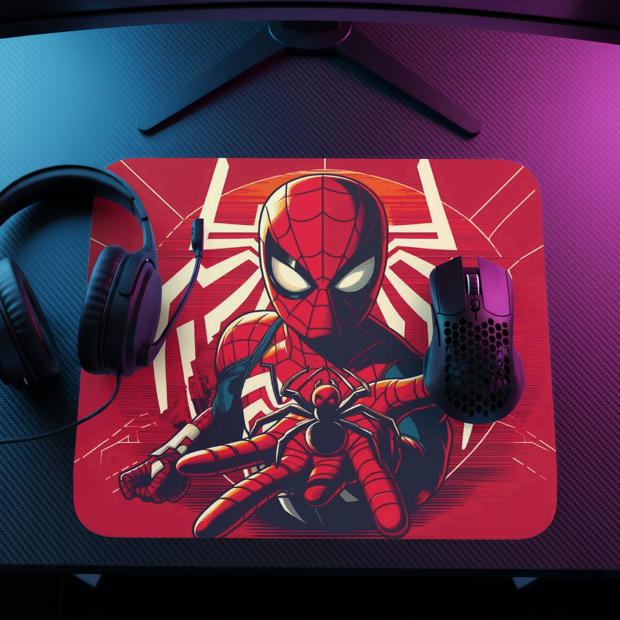 Spiderman โ Web Strike Mouse Pad