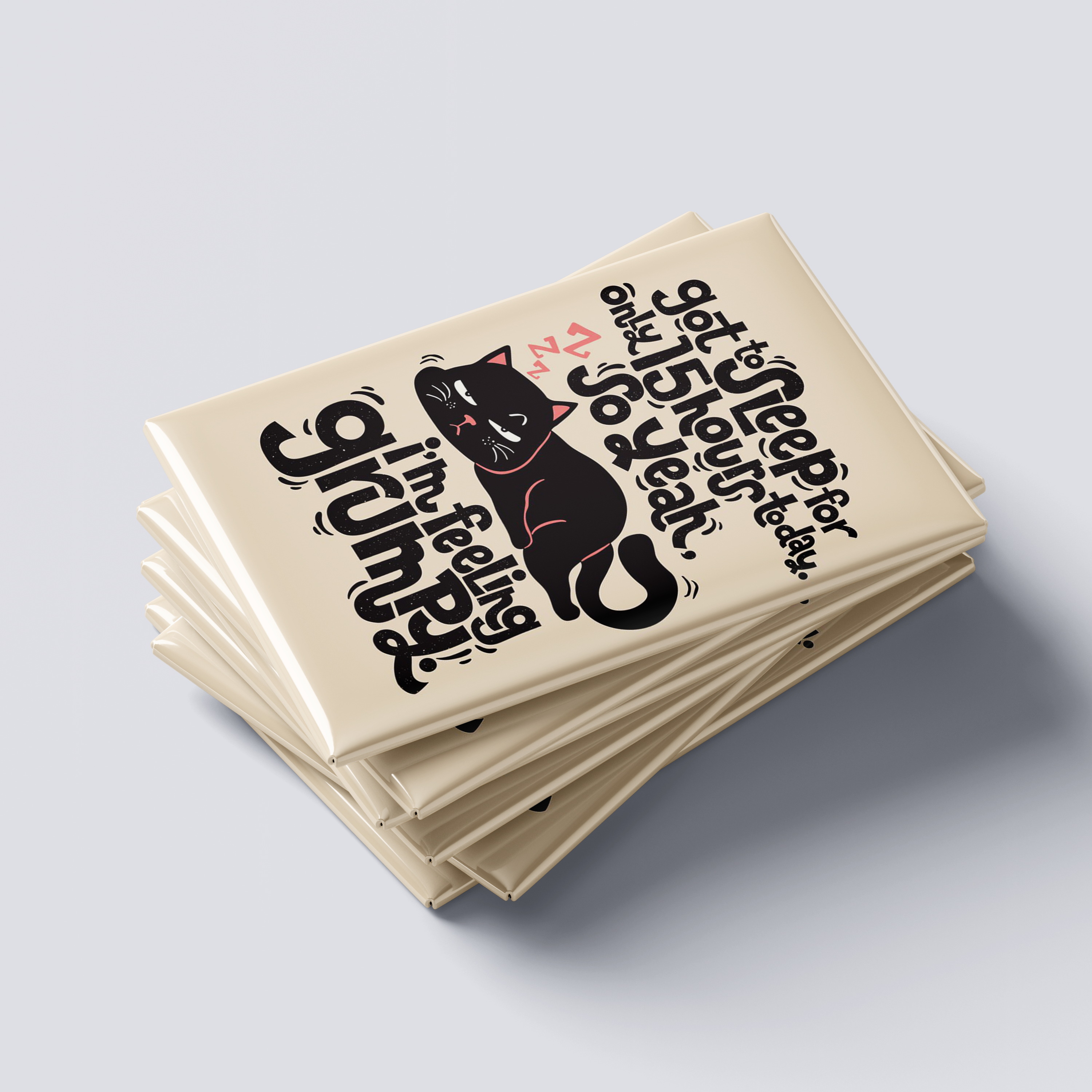 Purr Patrol Cat Fridge Magnet