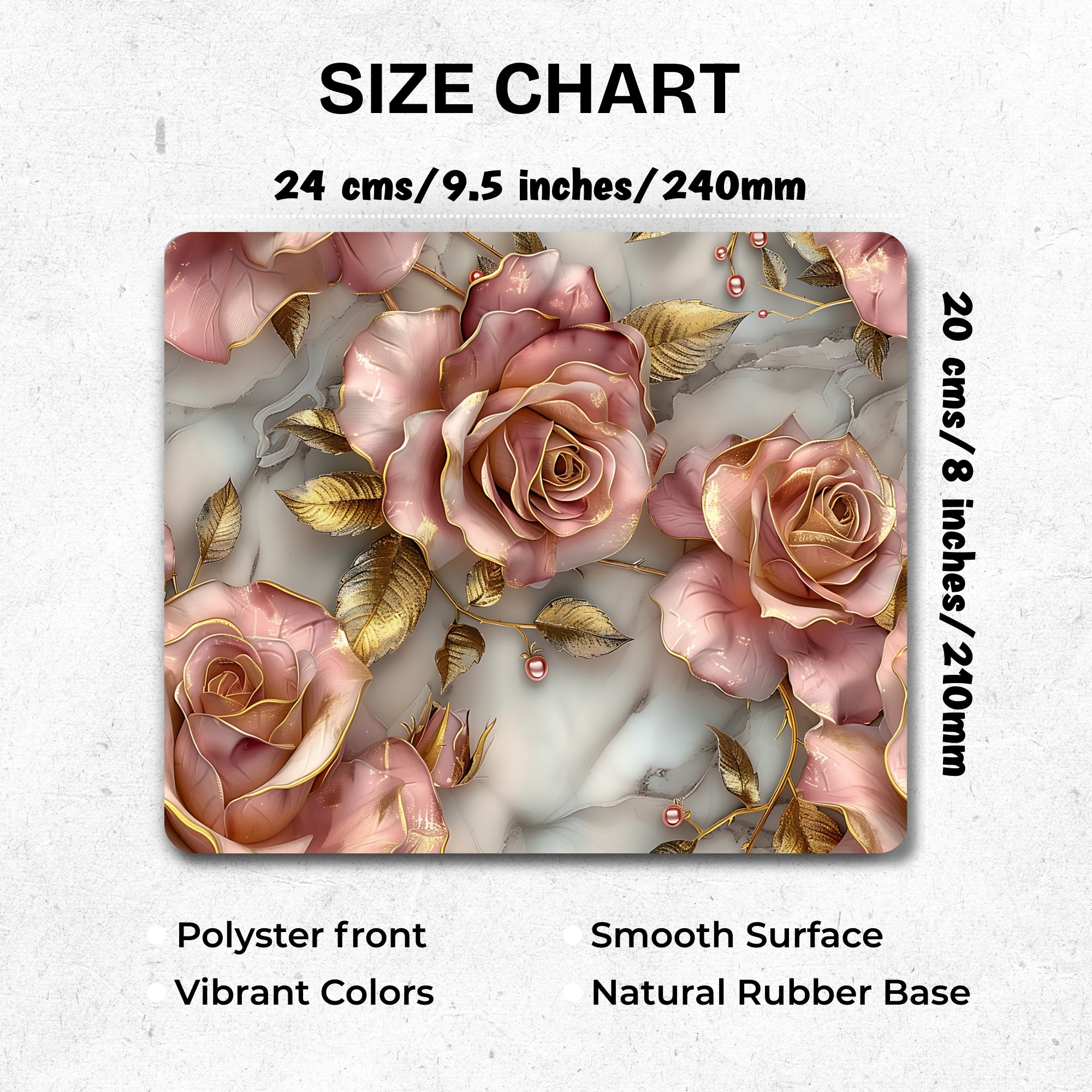 Blush Bloom Mouse Pad