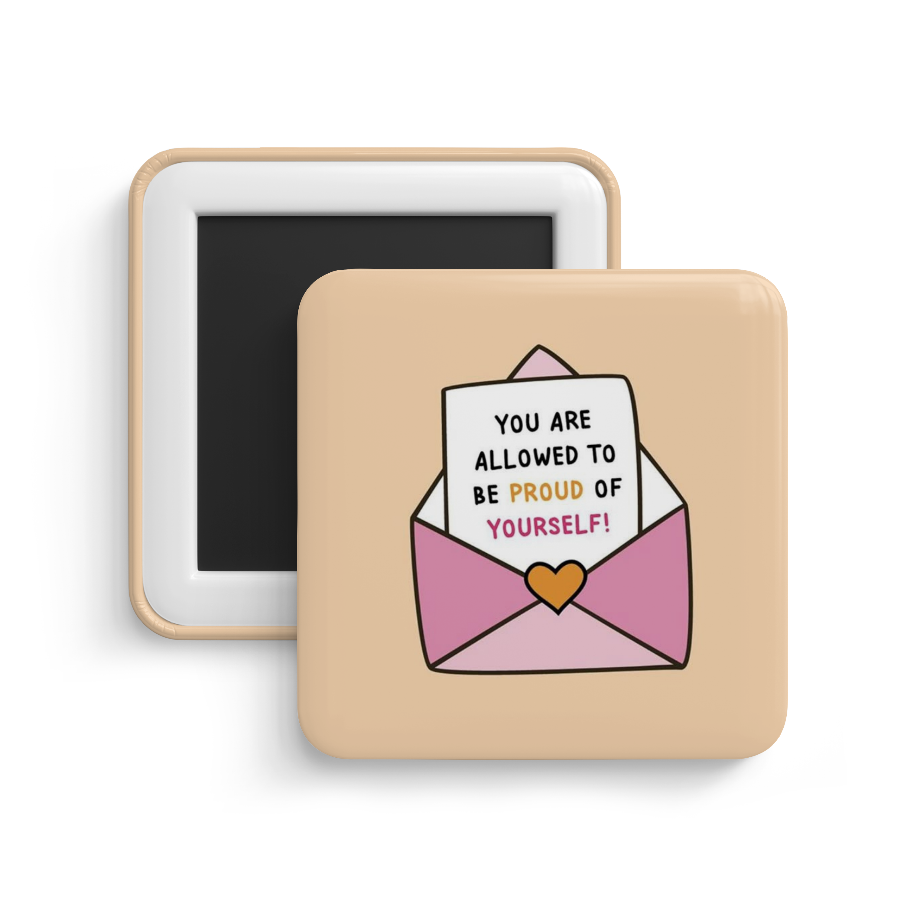 Bold Spirit Fridge Magnet
