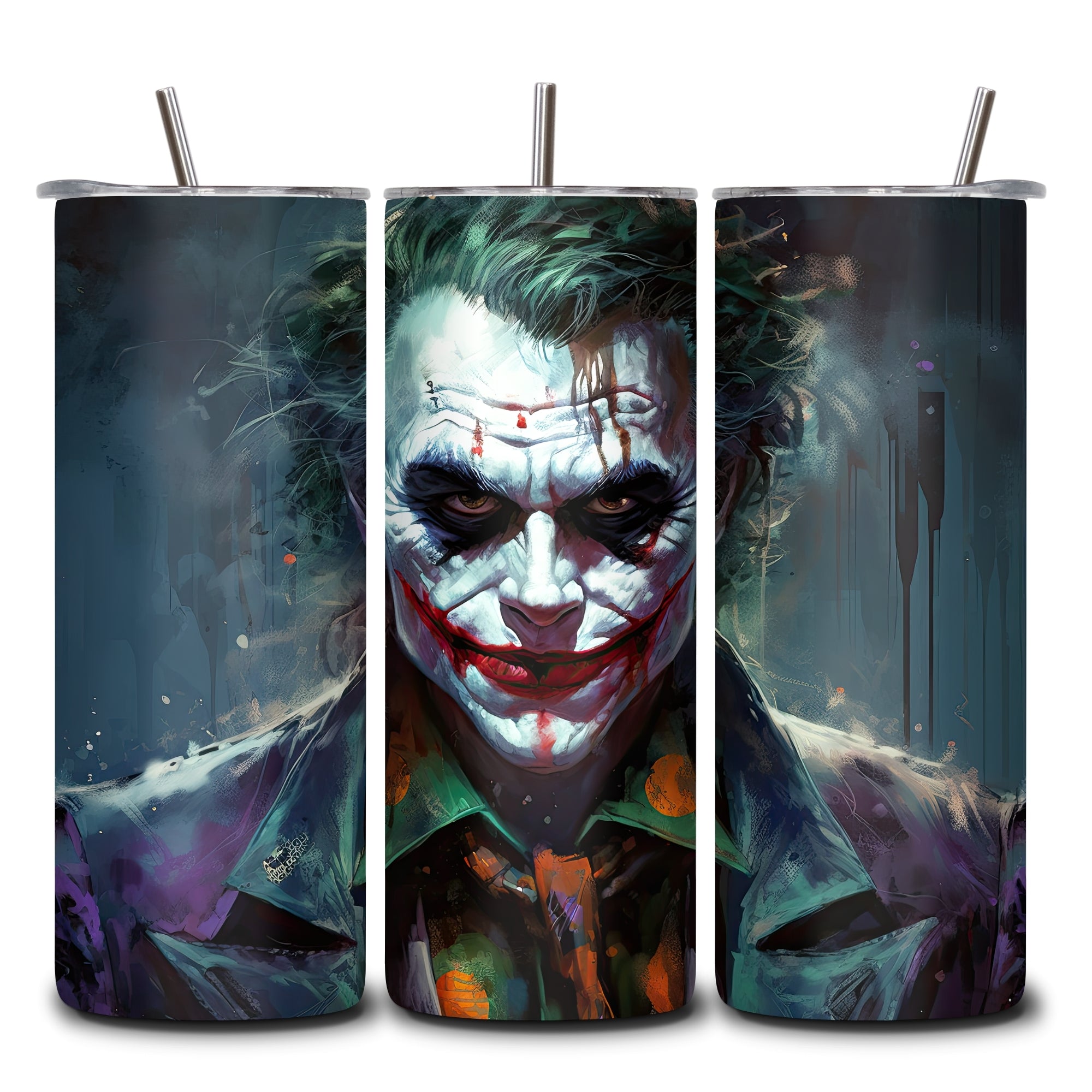 Joker 1 Themed Stainless Steel Vacuum Insulated Tumbler
