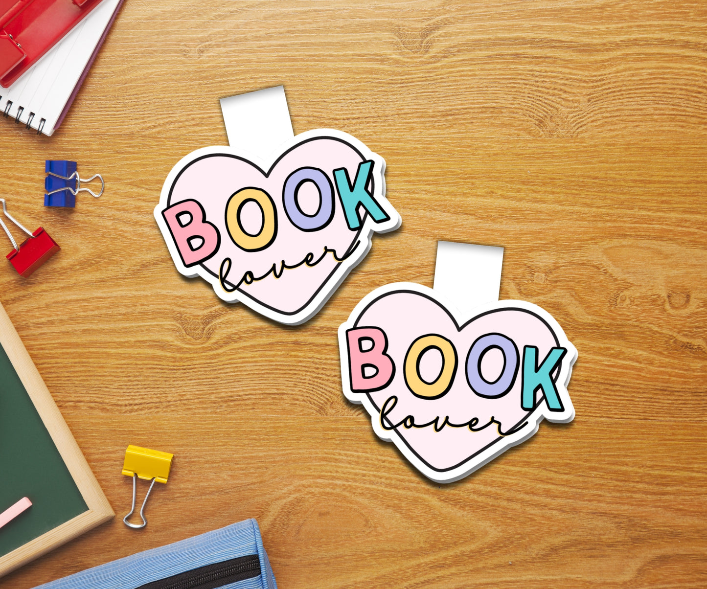 Book Lover Magnetic Bookmark