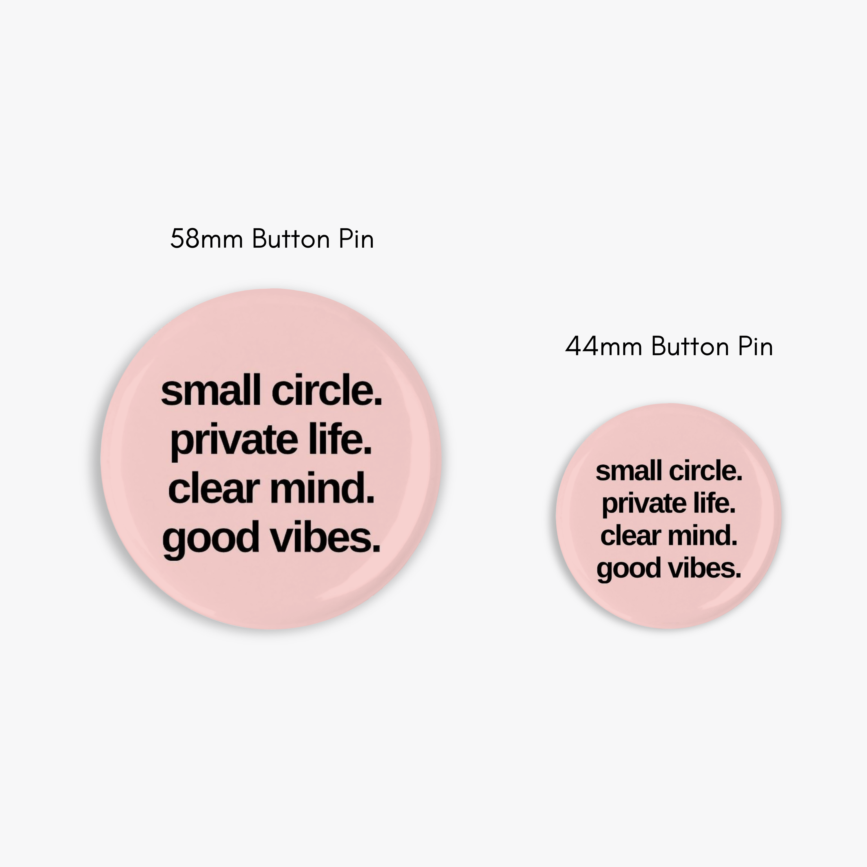 Small Circle - Button Pin / Magnet