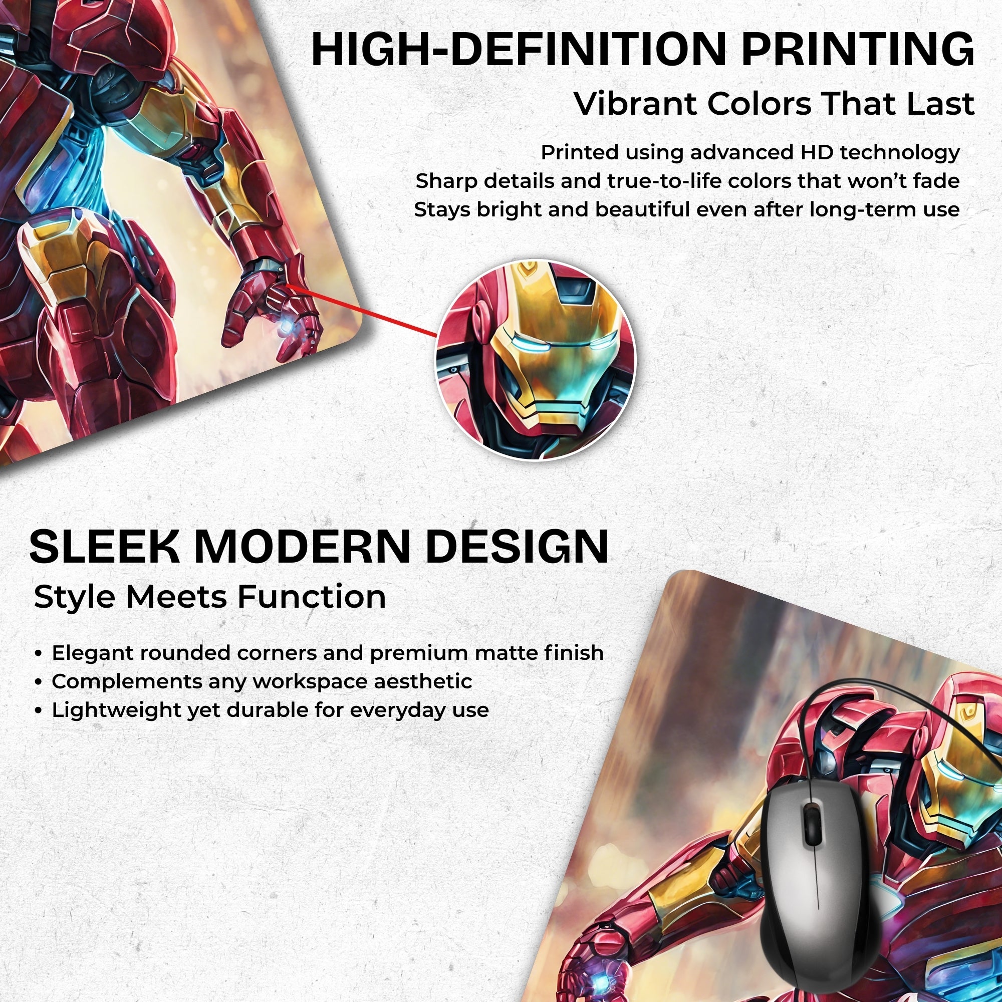 Iron Man โ Power Suit Mouse Pad