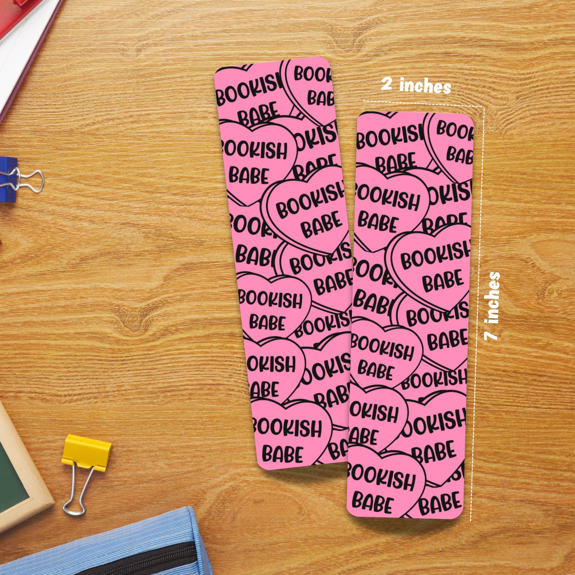 Book Lover Laminated Bookmark