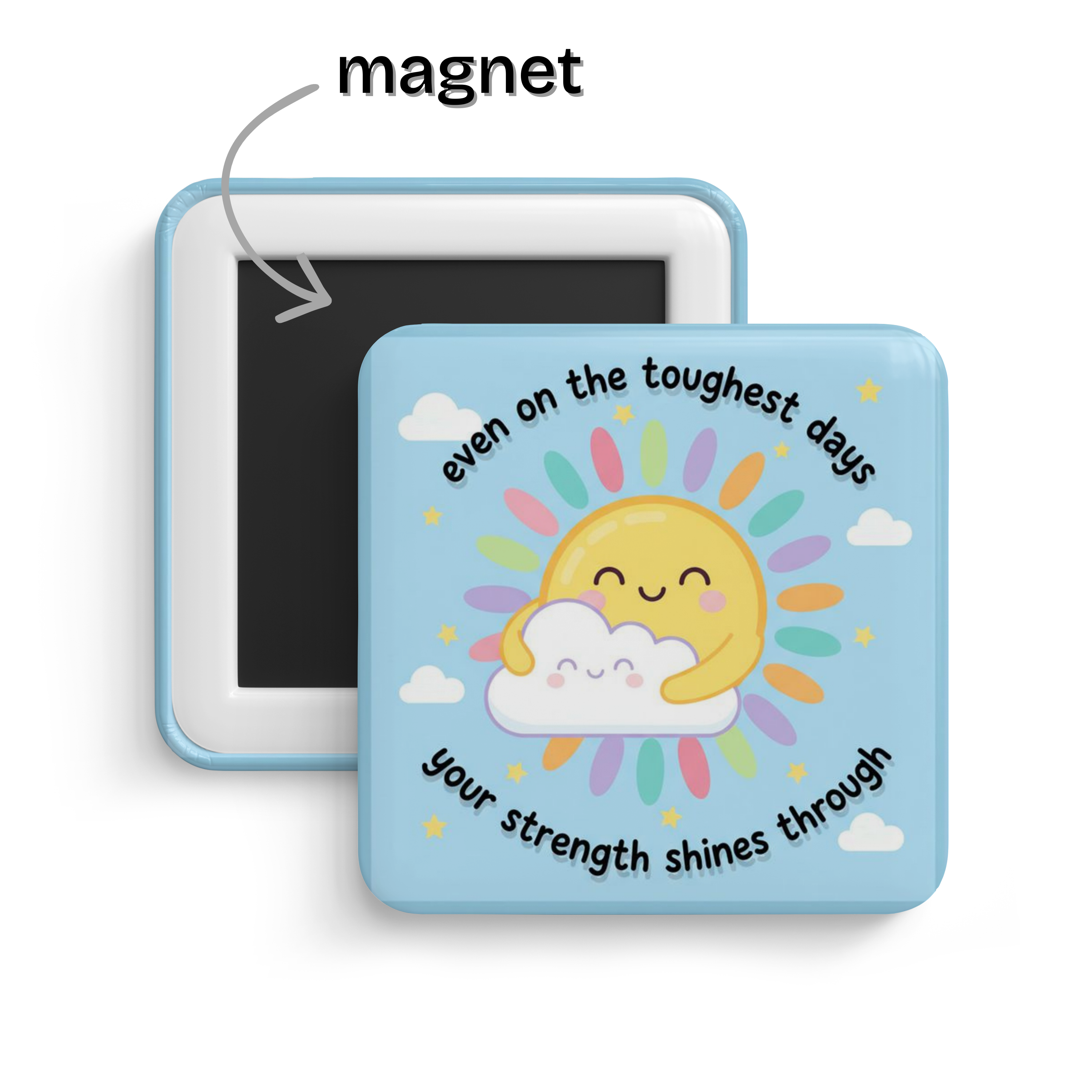 Unstoppable Spirit Fridge Magnet