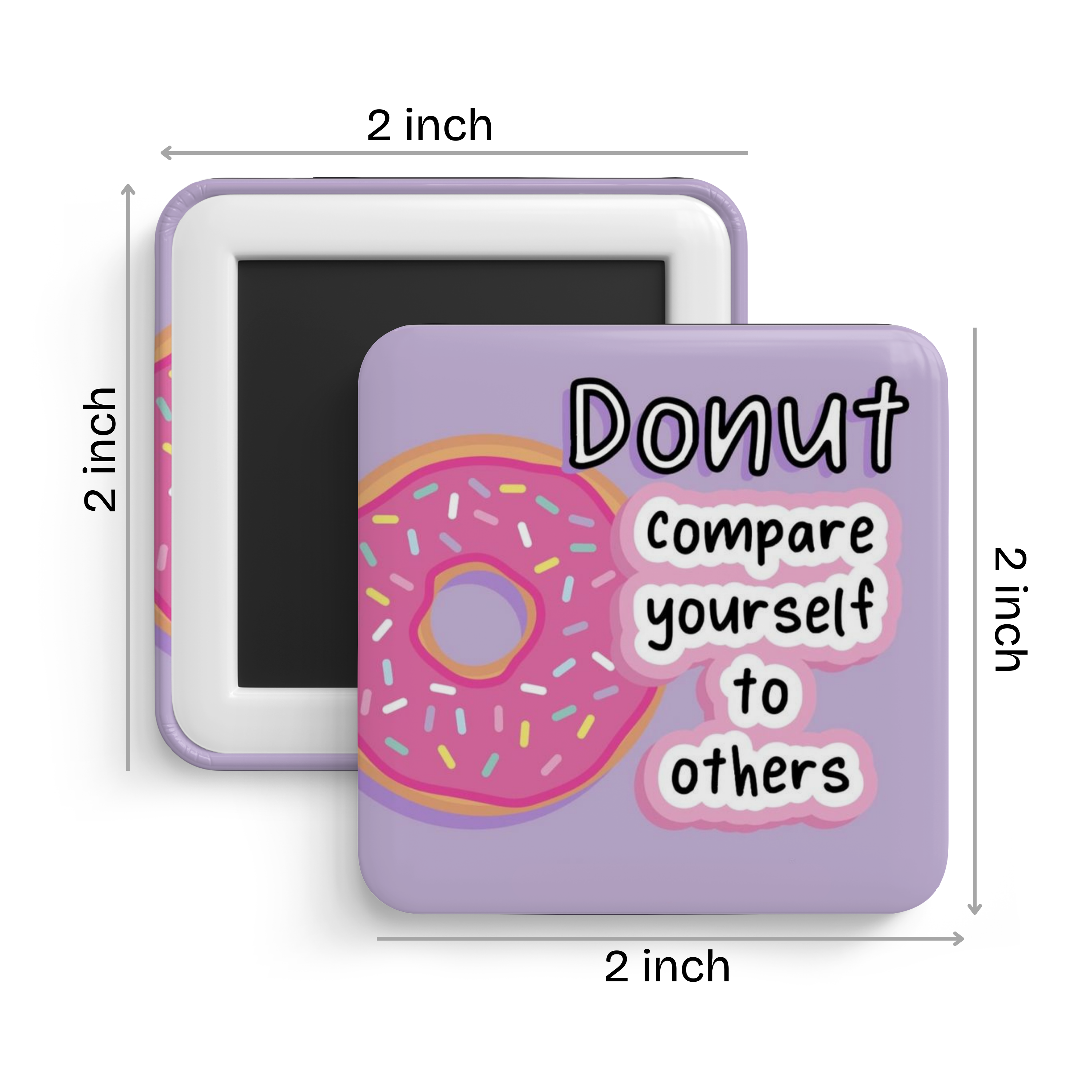Bold Confidence Fridge Magnet