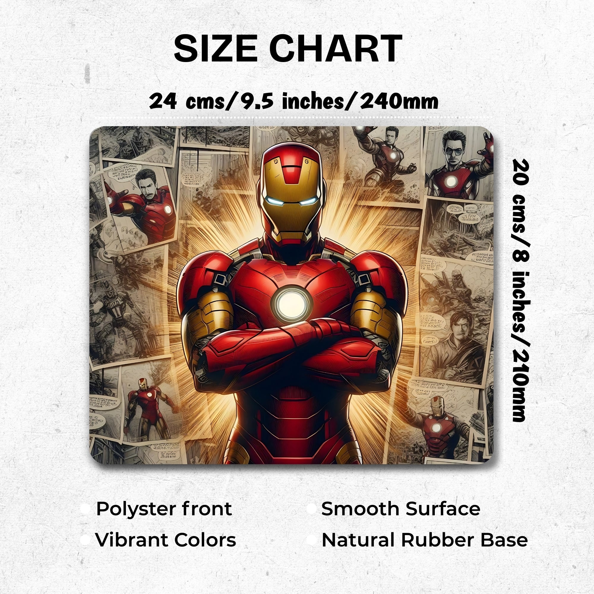 Iron Man – Arc Reactor Mouse Pad