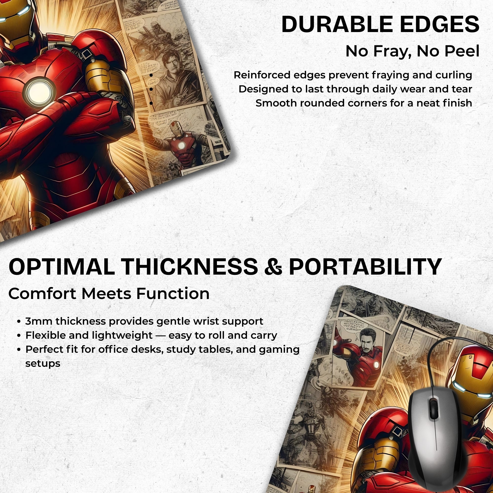 Iron Man โ Arc Reactor Mouse Pad