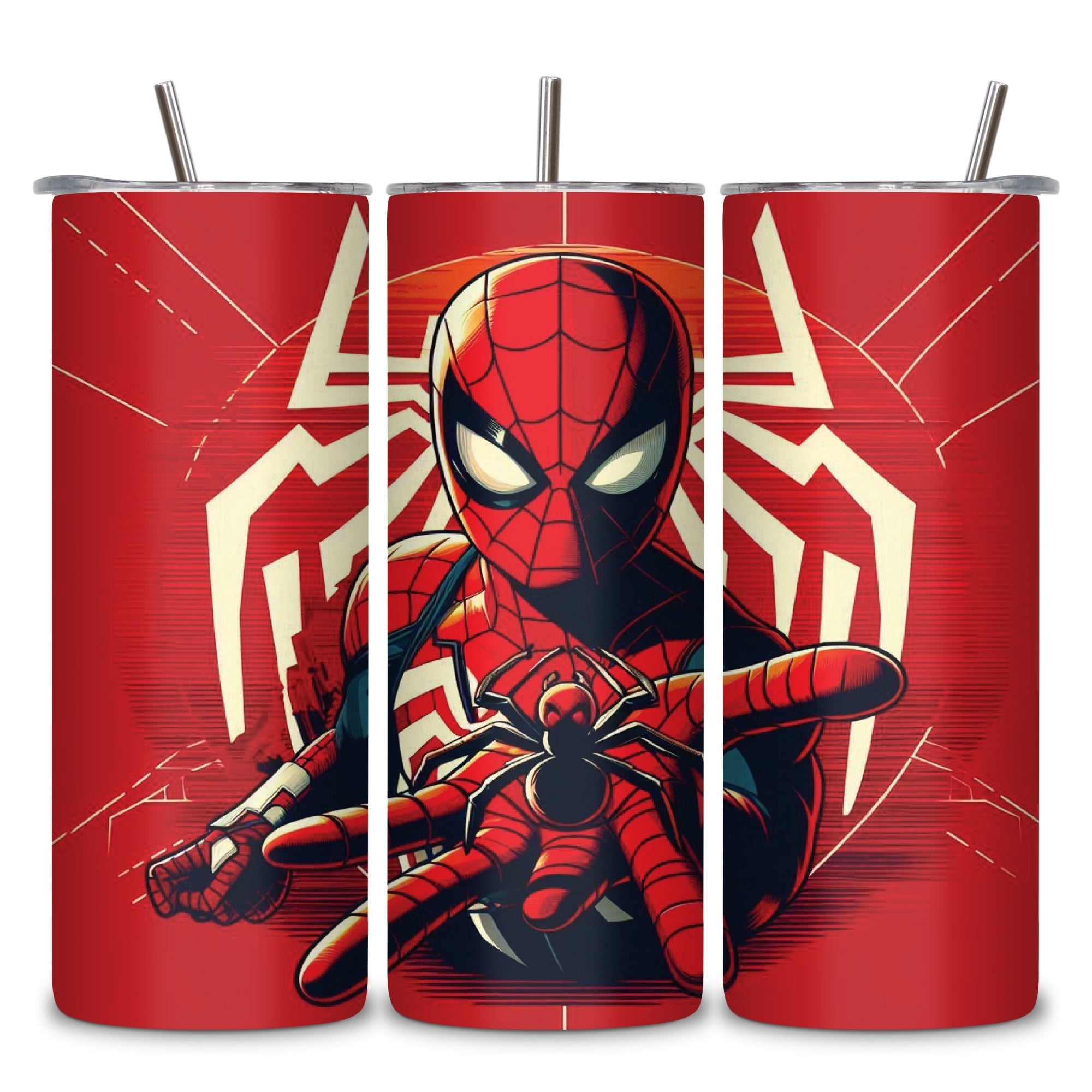 Spiderman 3 Themed Stainless Steel Vacuum Insulated Tumbler
