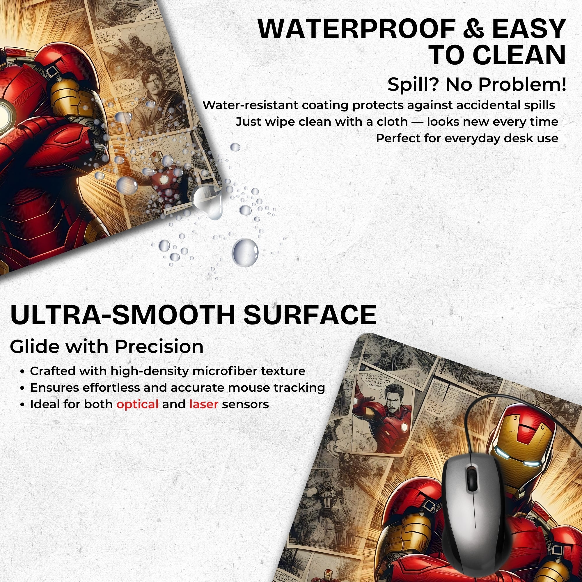 Iron Man โ Arc Reactor Mouse Pad