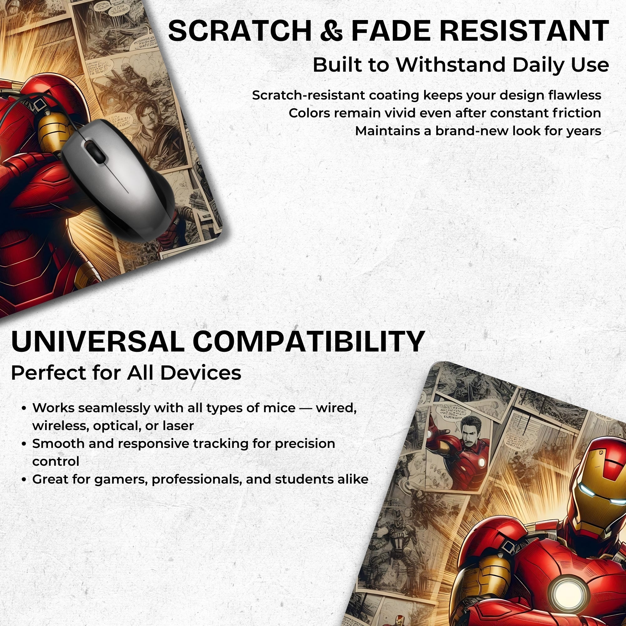 Iron Man โ Arc Reactor Mouse Pad