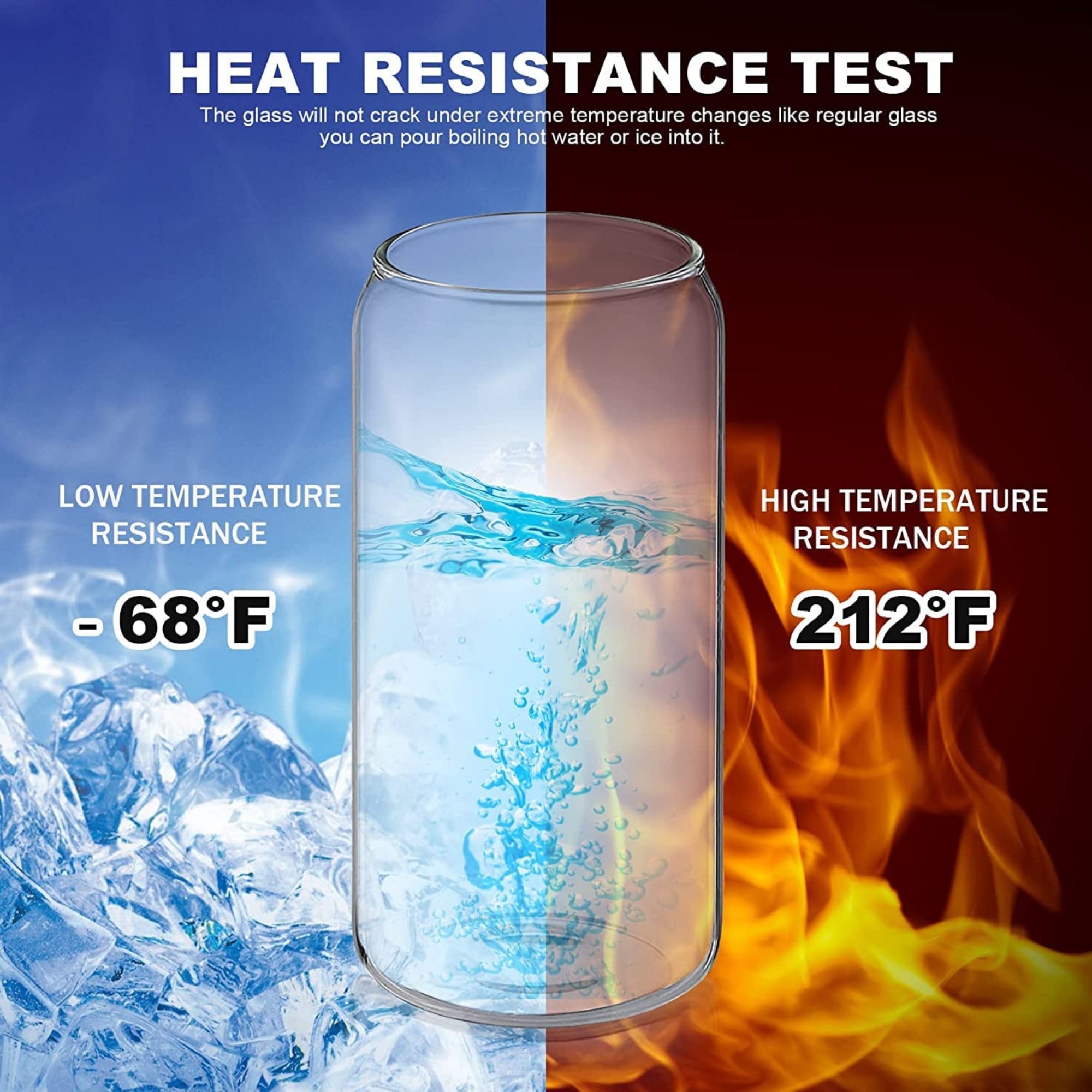 Stitch - Glass Tumbler
