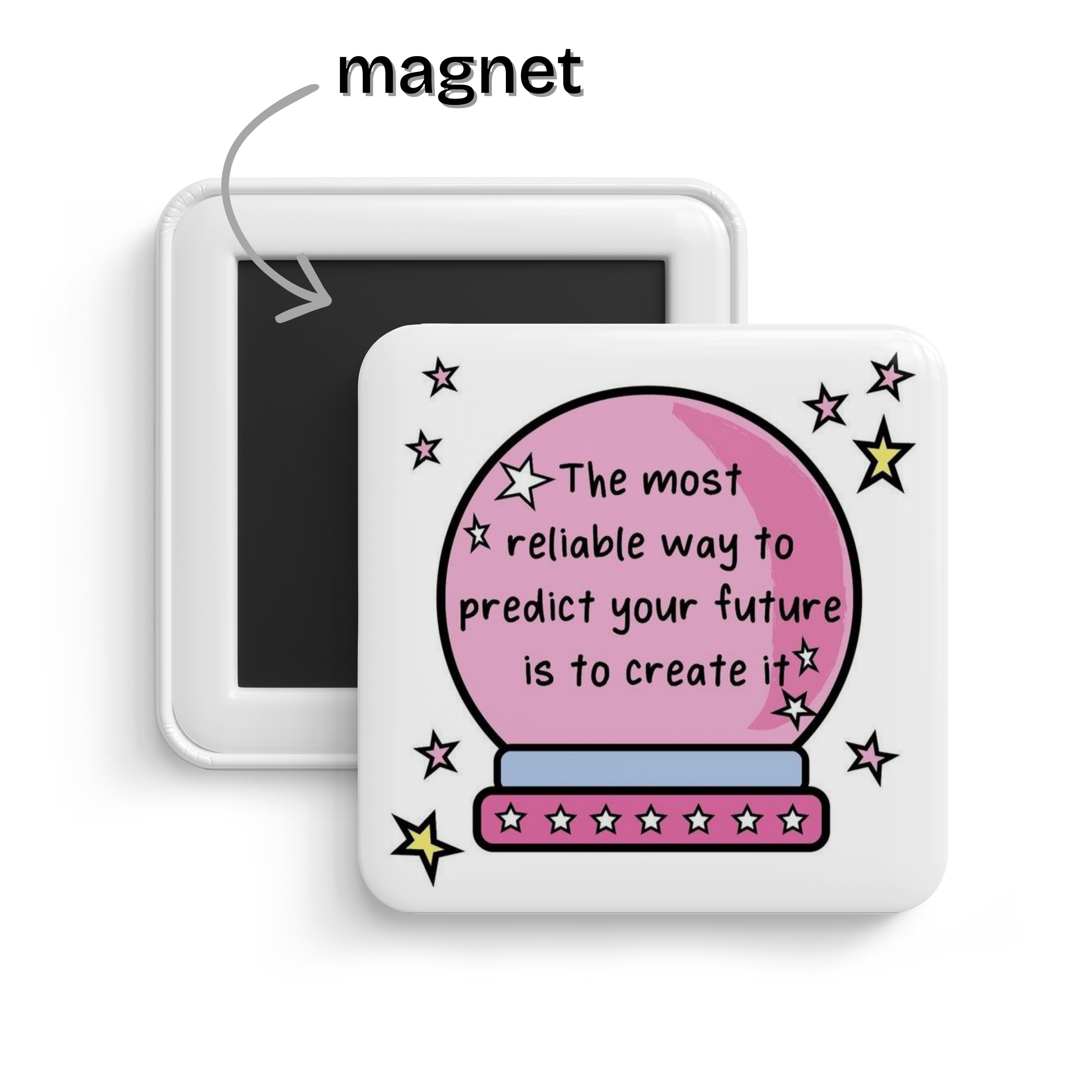 Fearless Focus Fridge Magnet