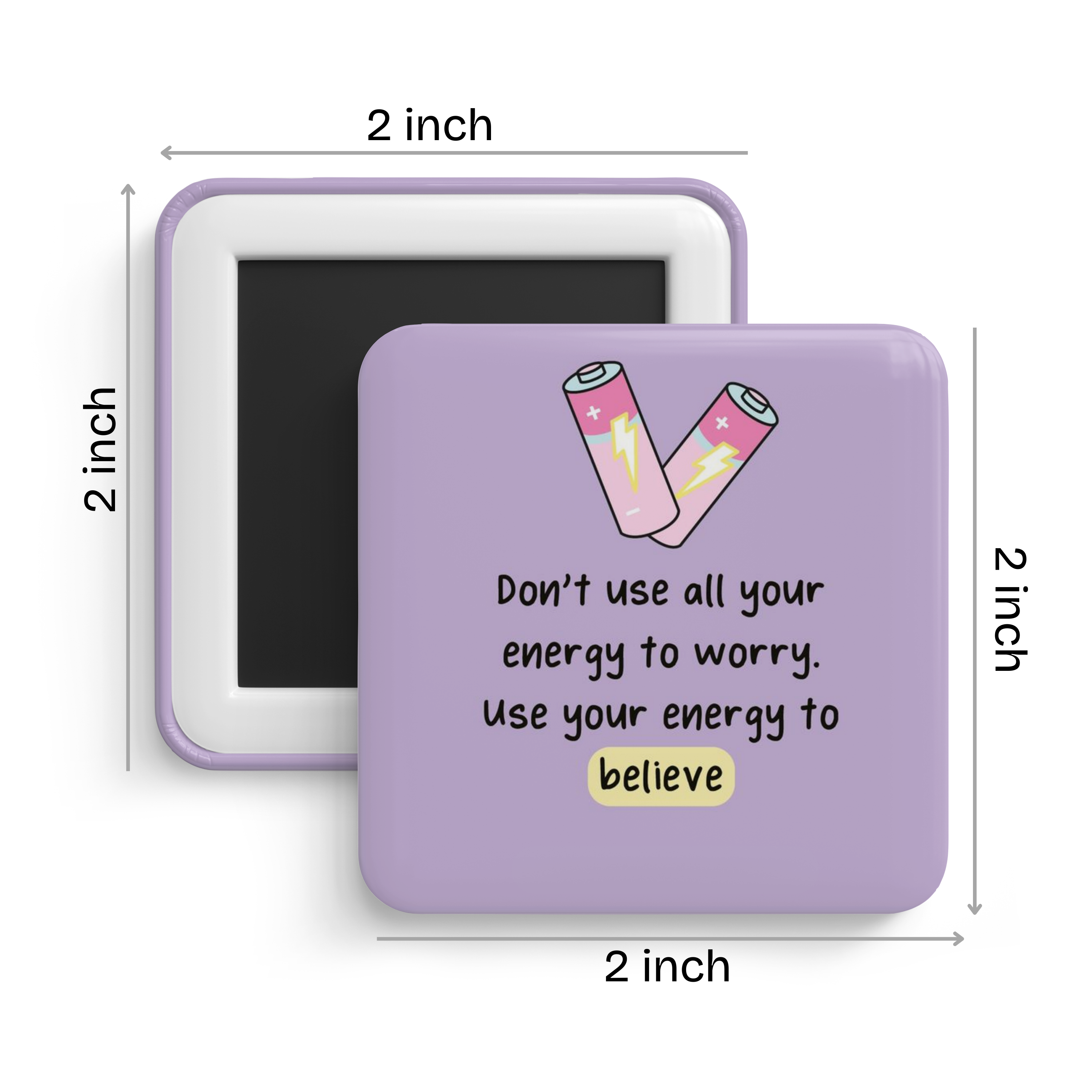 Fresh Energy Fridge Magnet