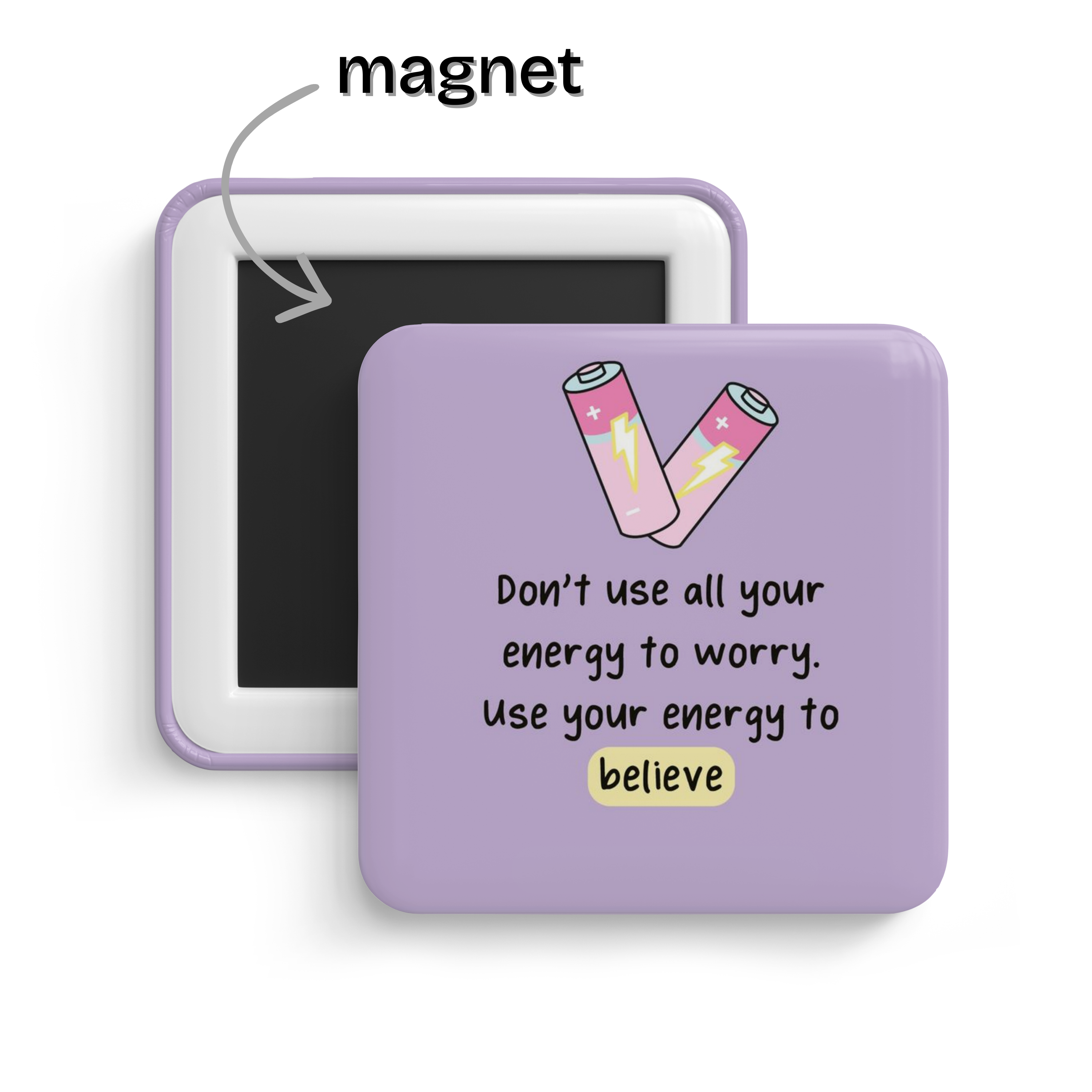 Fresh Energy Fridge Magnet