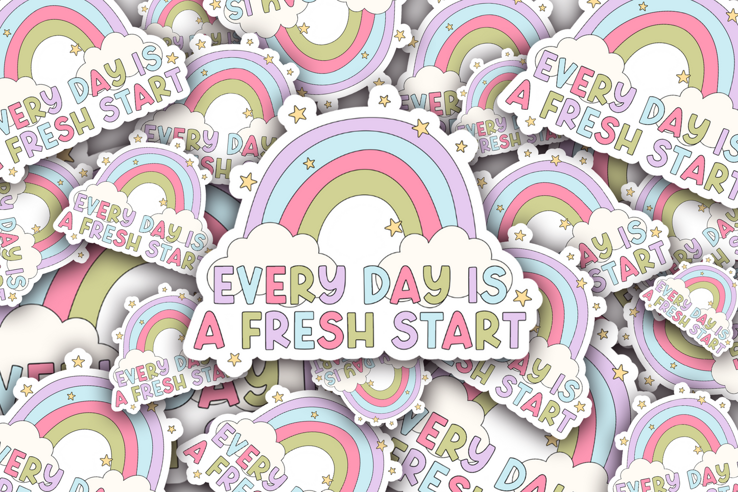 A Fresh Start Vinyl Waterproof Sticker
