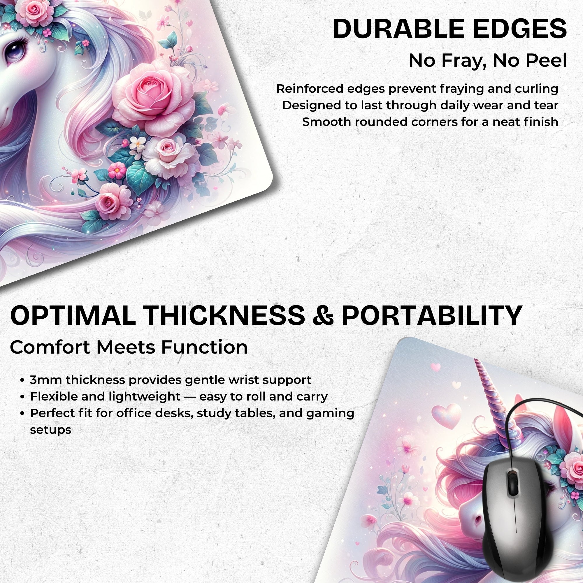 Magical Unicorn Mouse Pad