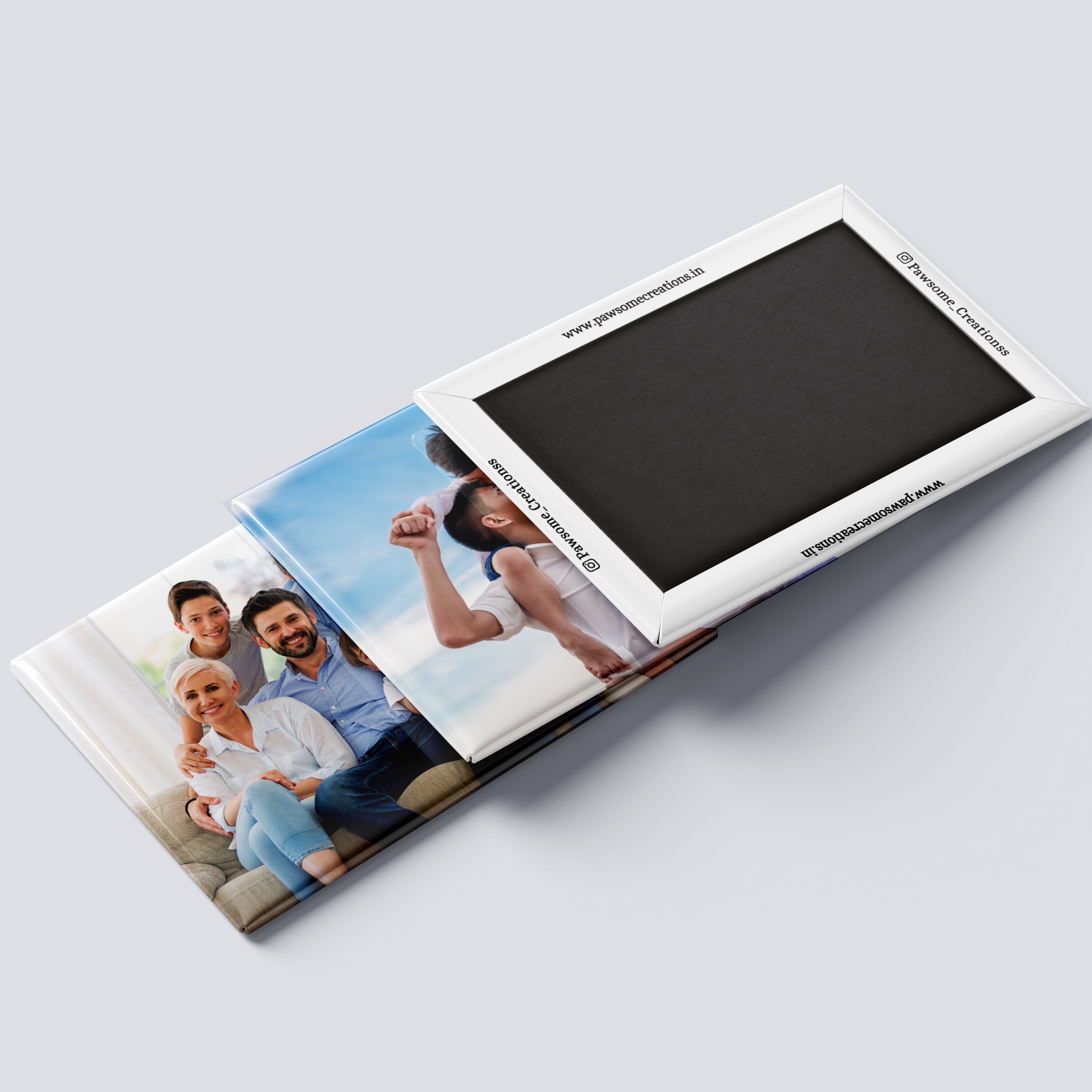 Rectangle Button Photo Magnets - 2x3 inch