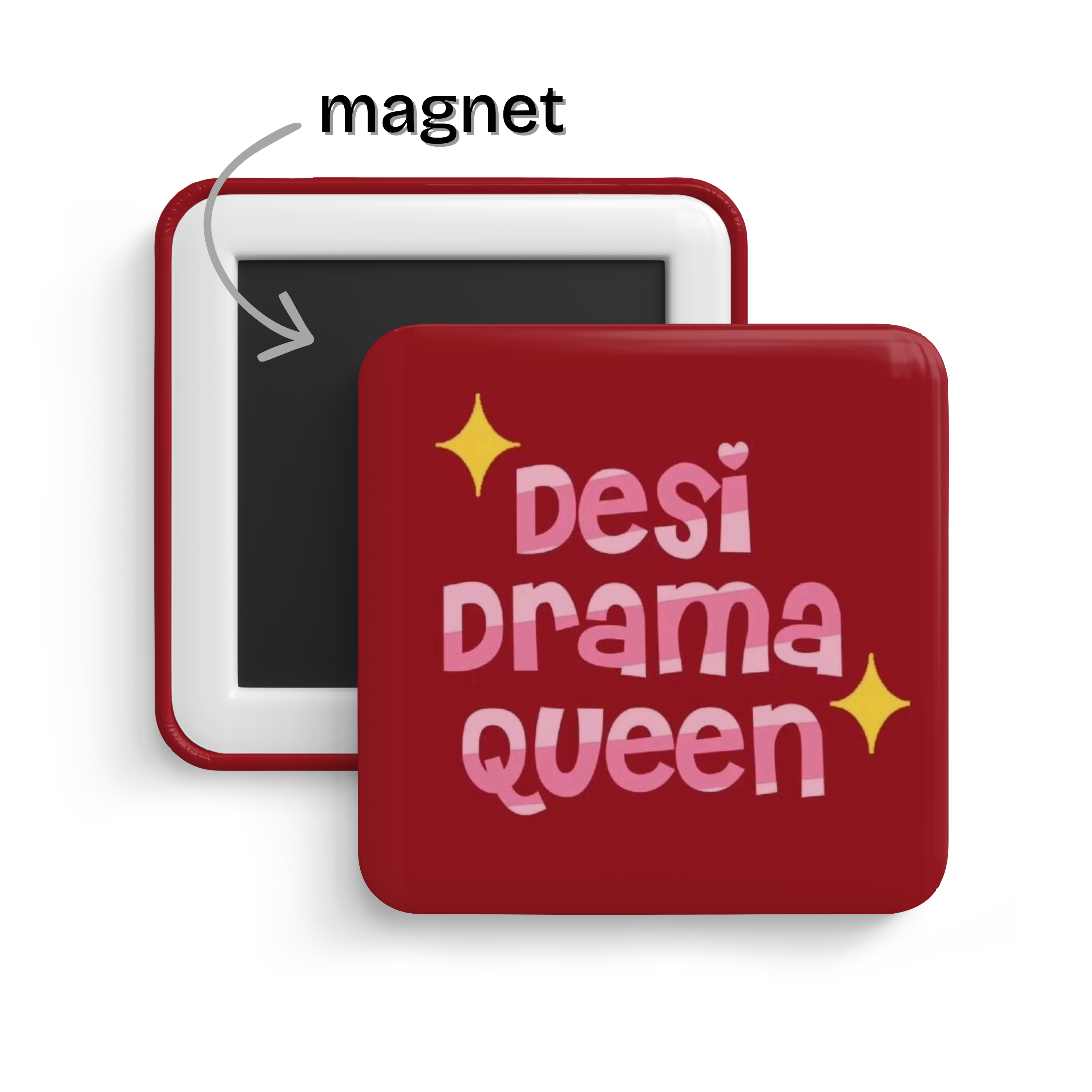 Desi Drama Queen Fridge Magnet