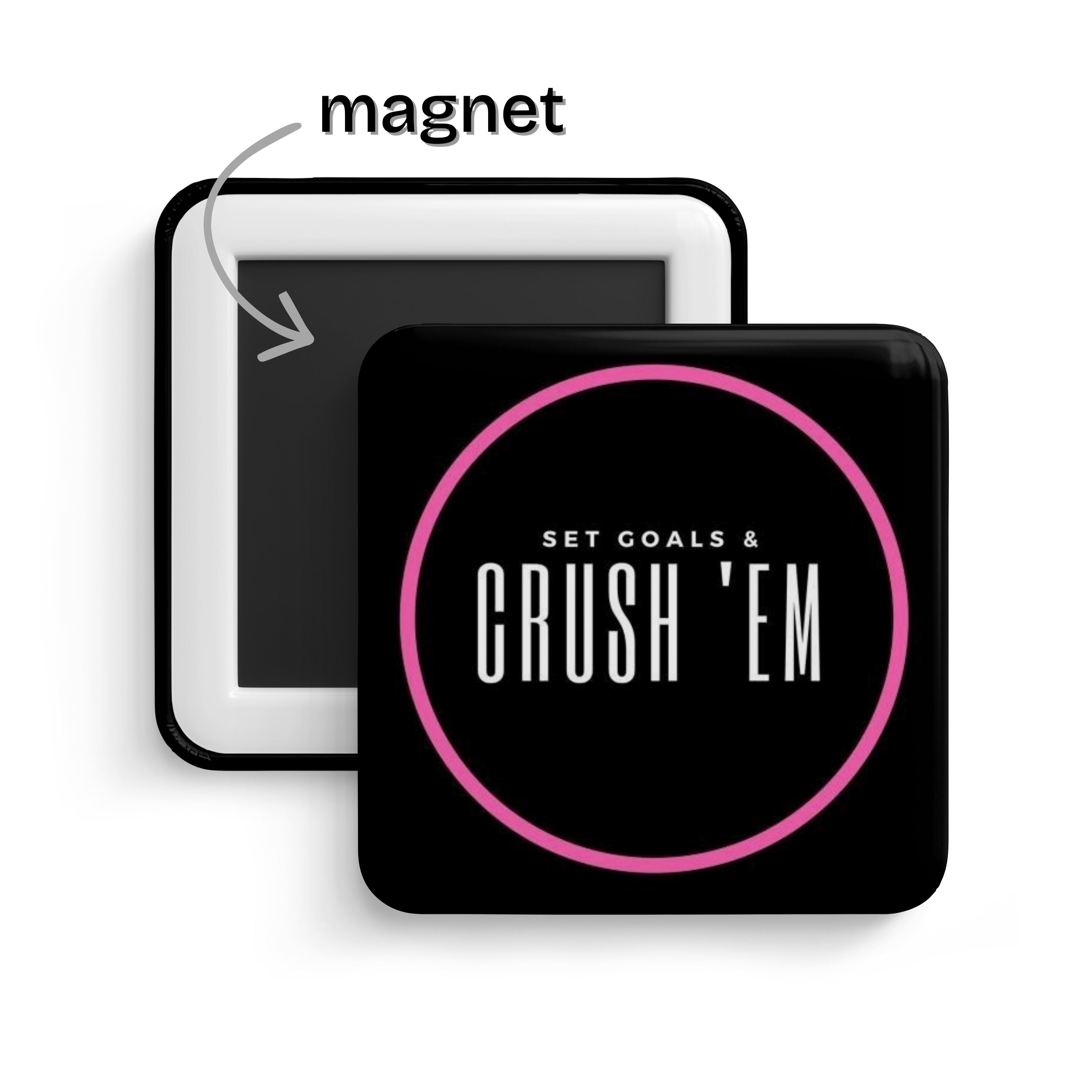 Rise and Grind Fridge Magnet
