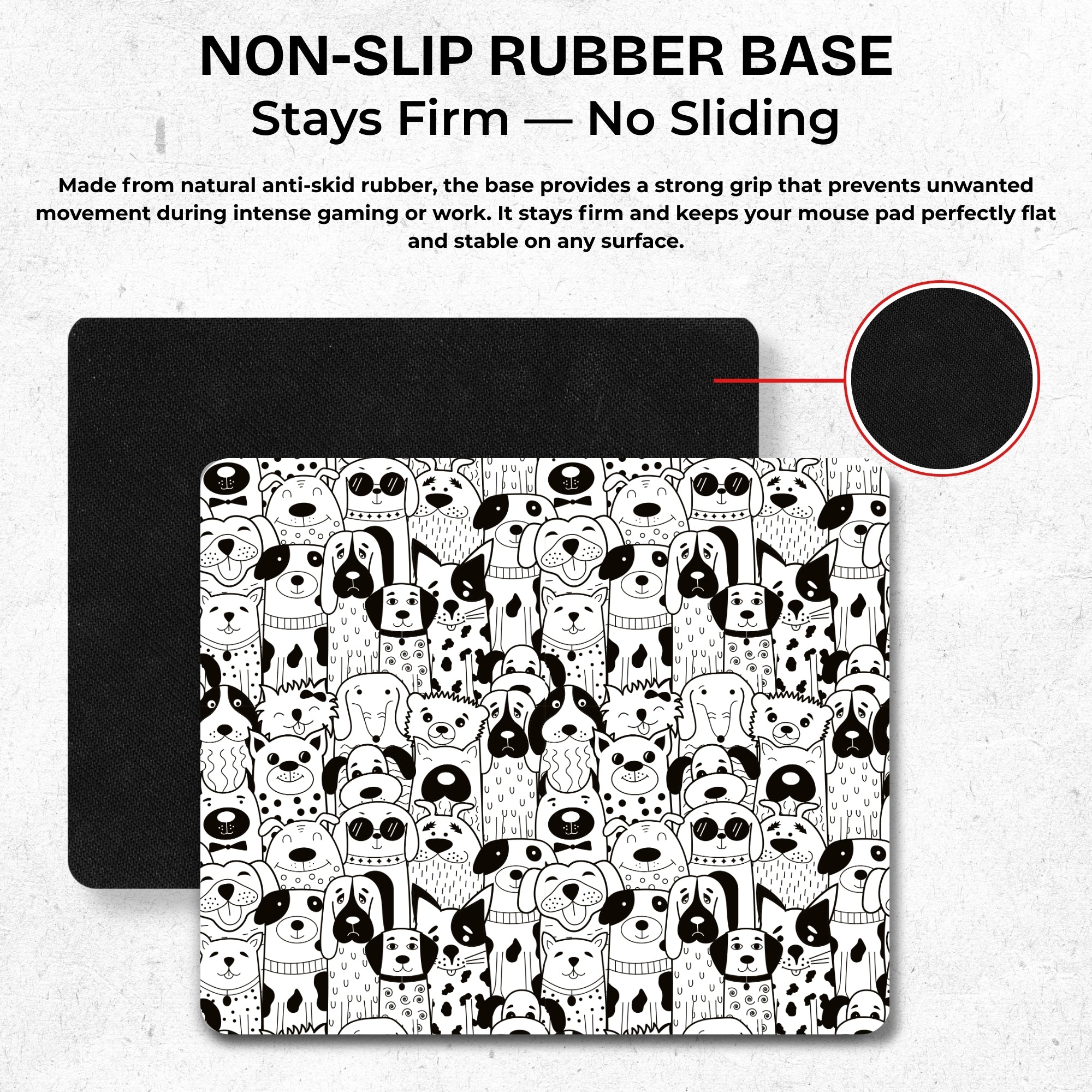 The Canine Edit Mouse Pad