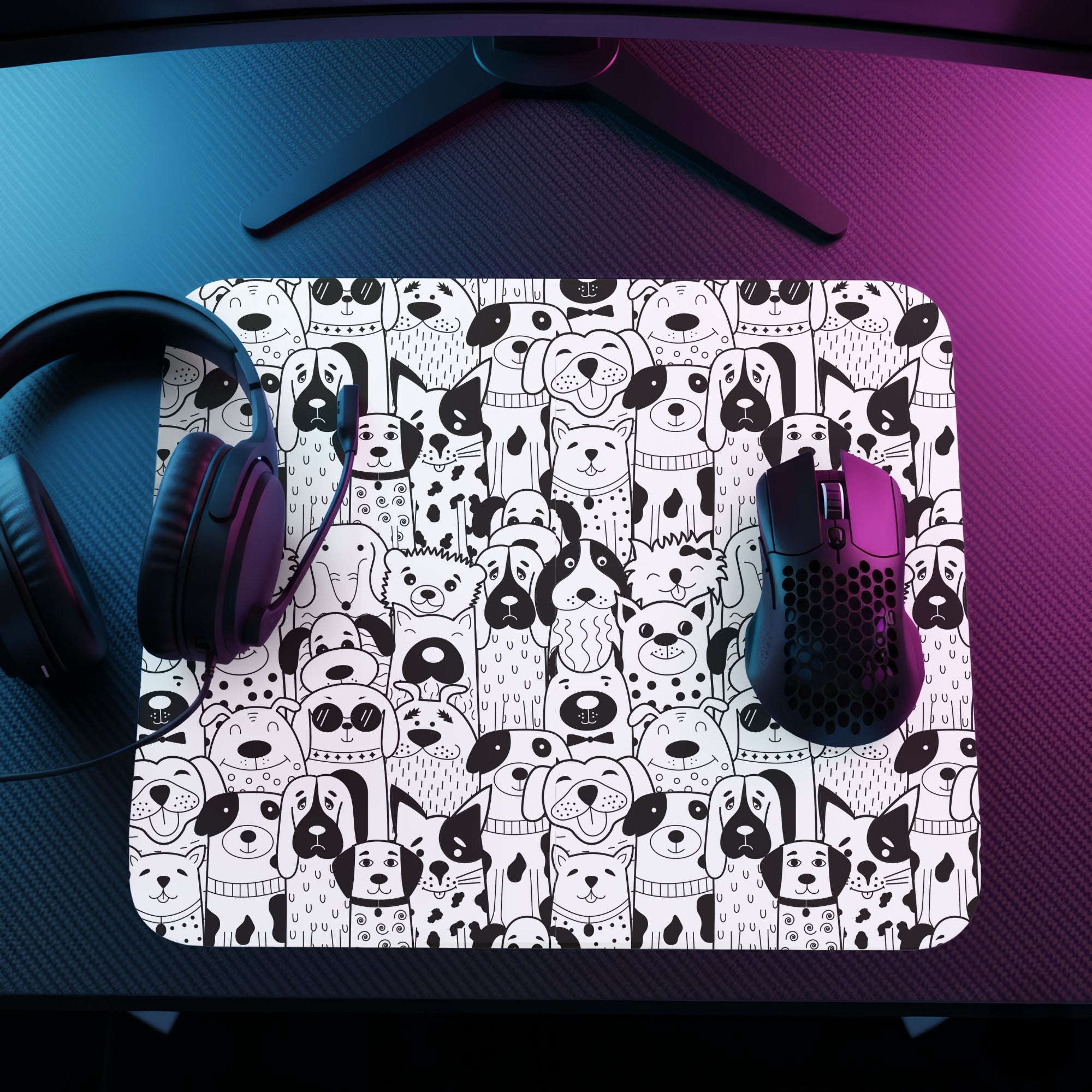 The Canine Edit Mouse Pad