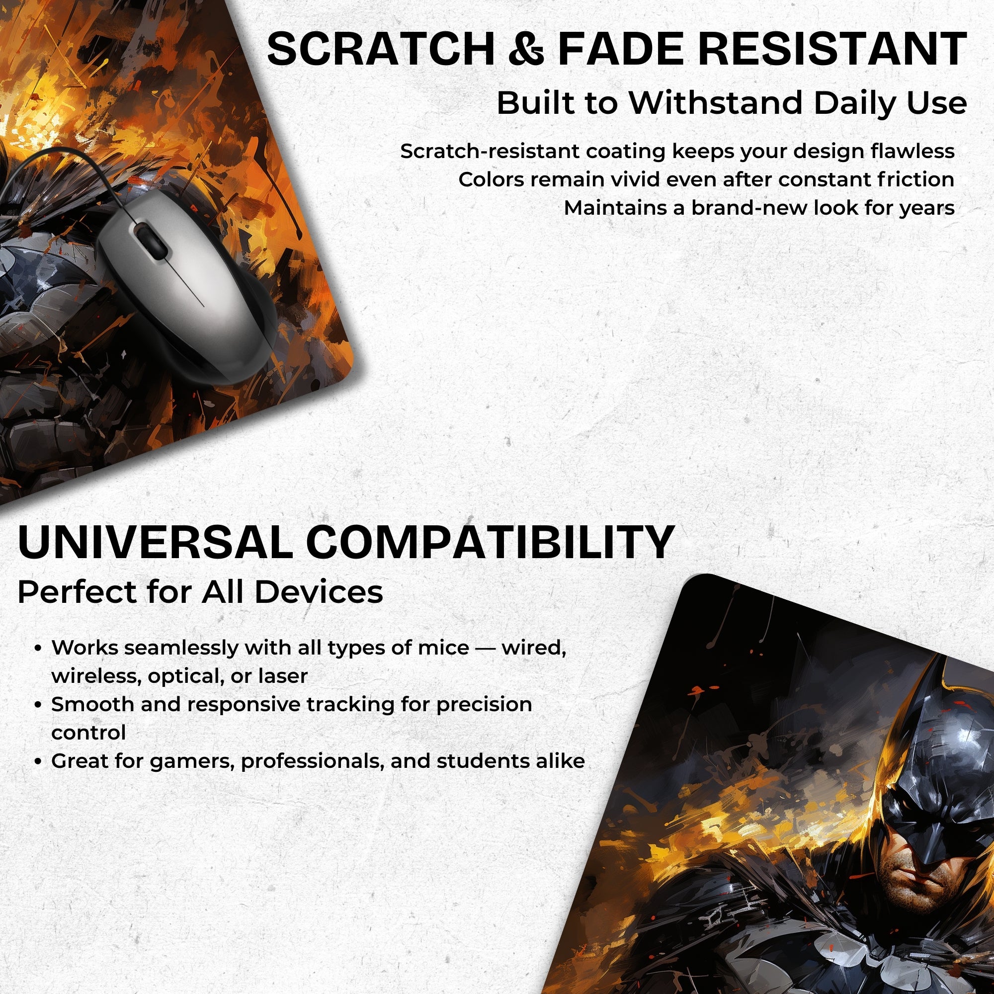 Batman โ Dark Knight Mouse Pad