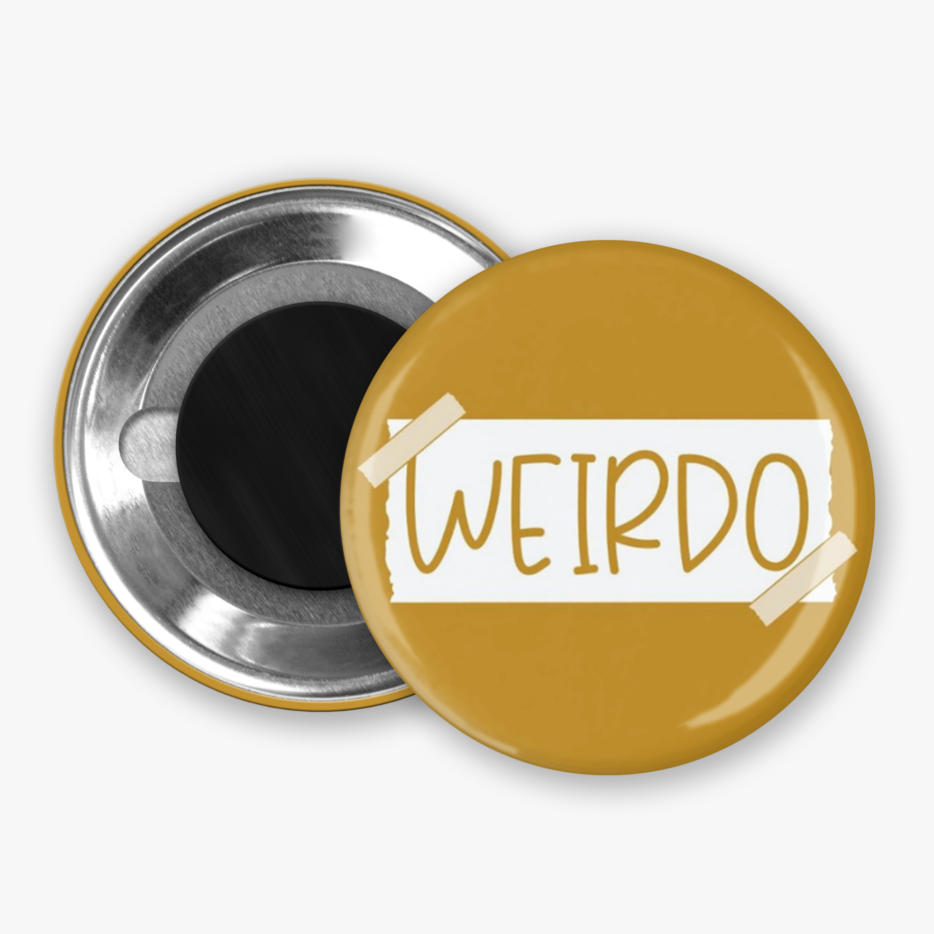 Weirdo - Button Pin / Magnet