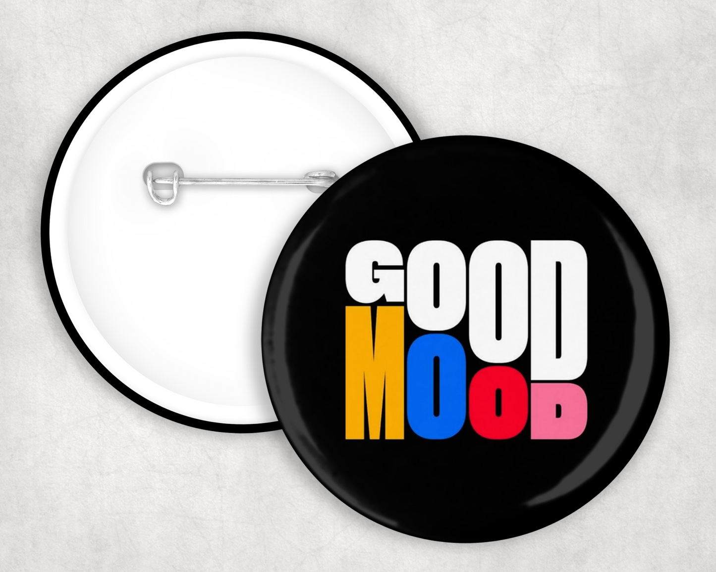 Good Mood Button Badge