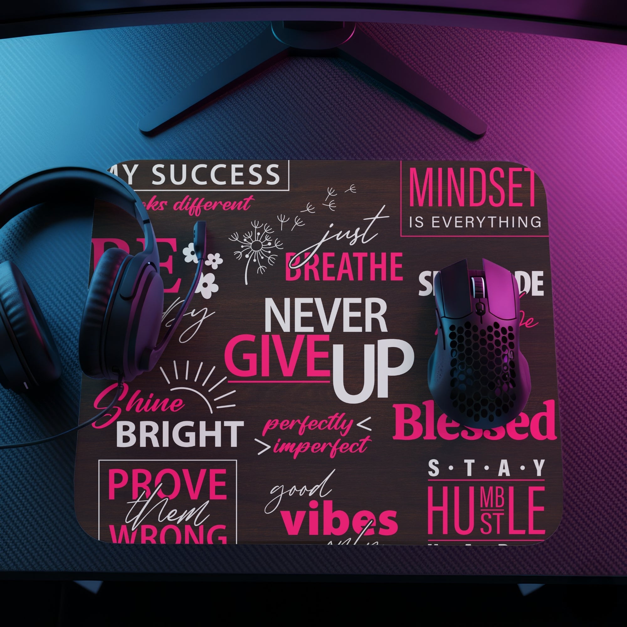 Quiet Power Mouse Pad