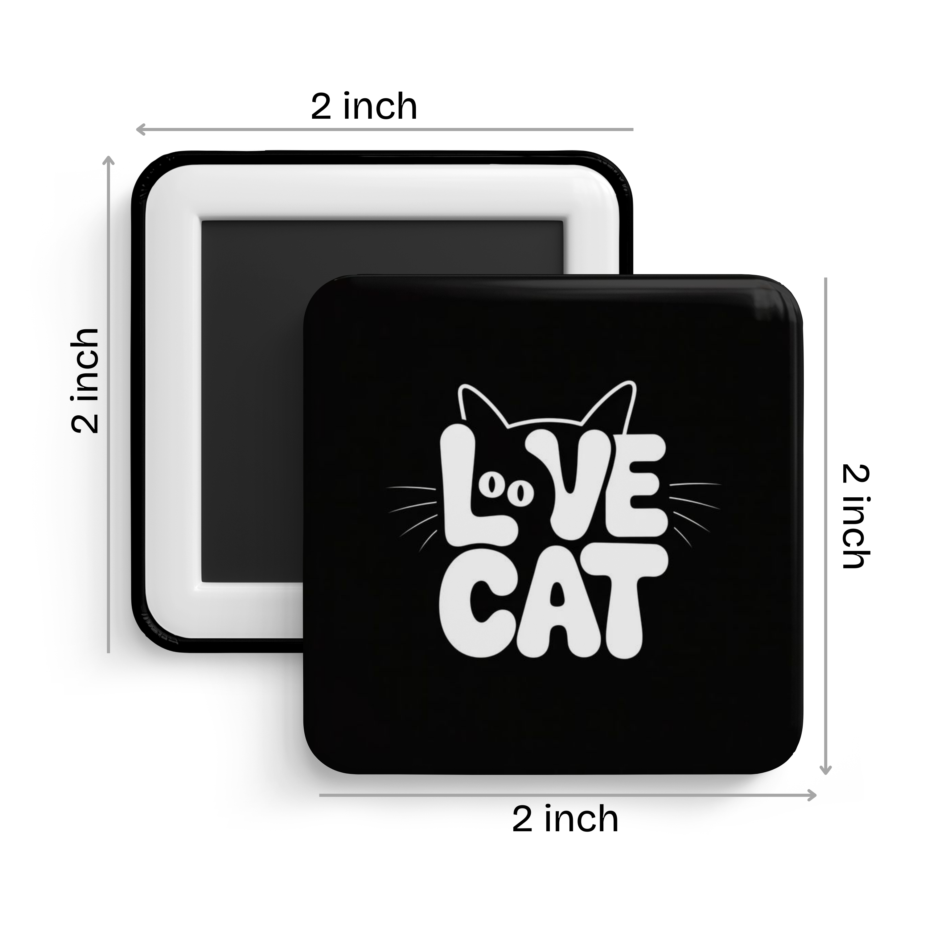I love Cats Fridge Magnet