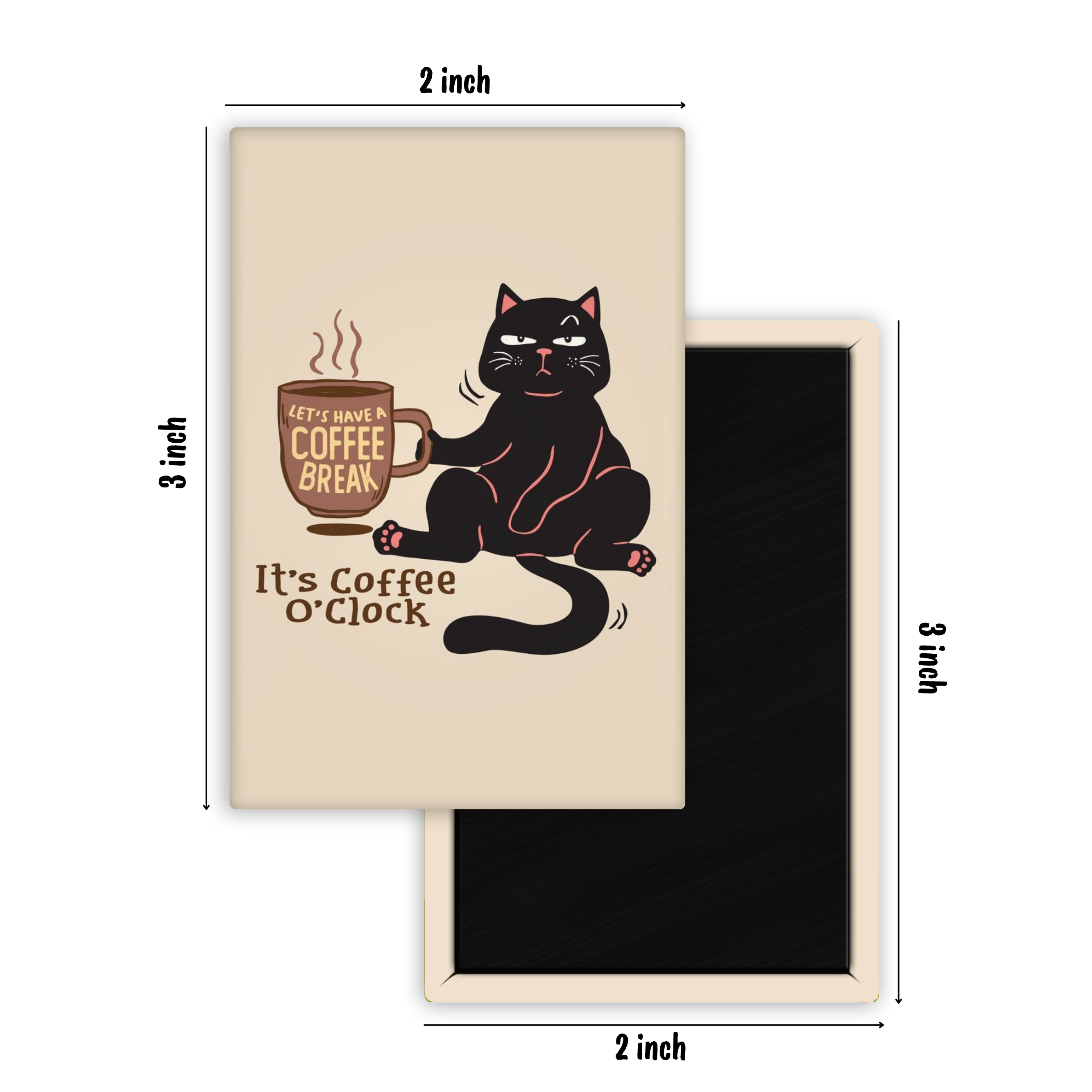 Snack Inspector Fridge Magnet