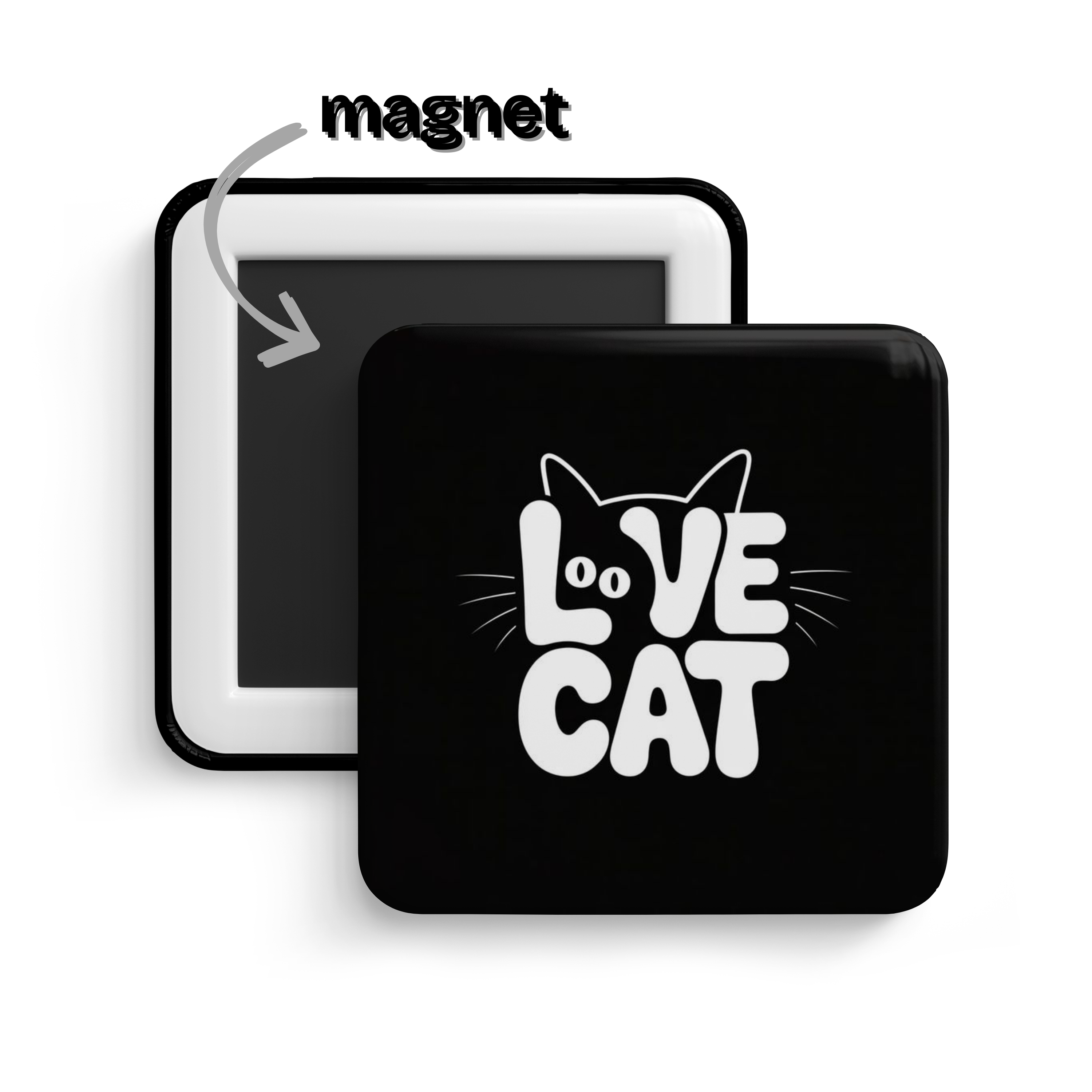 I love Cats Fridge Magnet