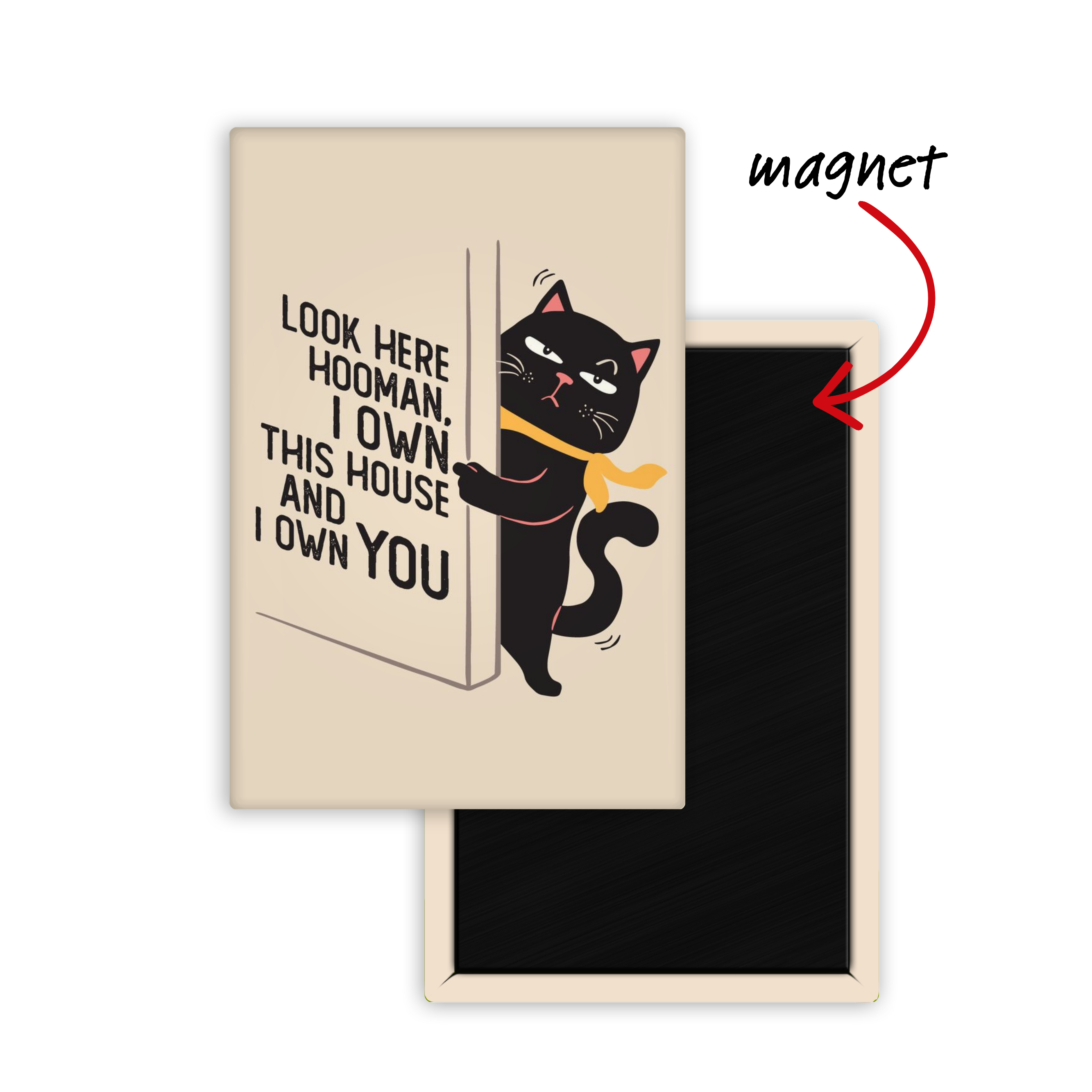 Whisker Mafia Fridge Magnet