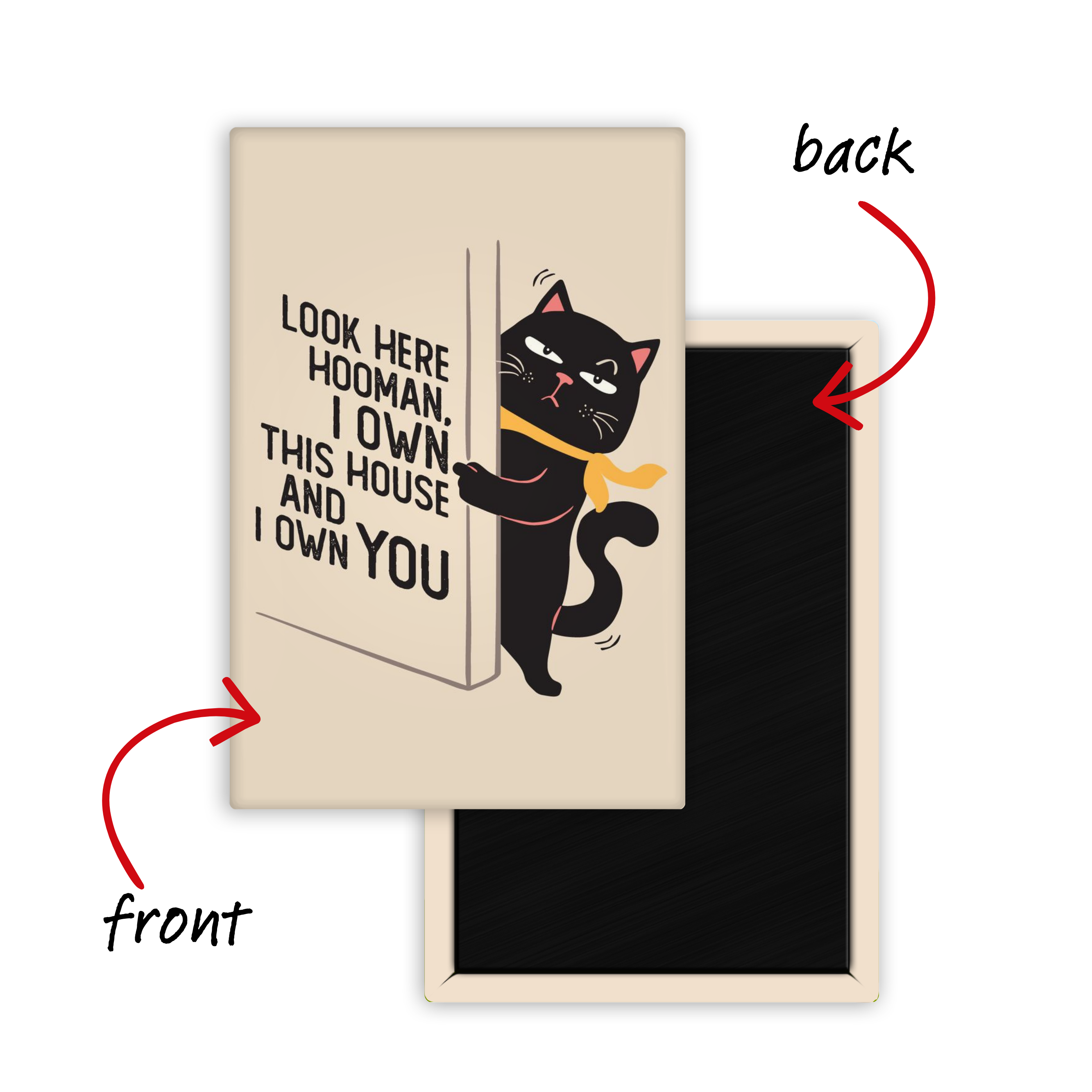 Whisker Mafia Fridge Magnet