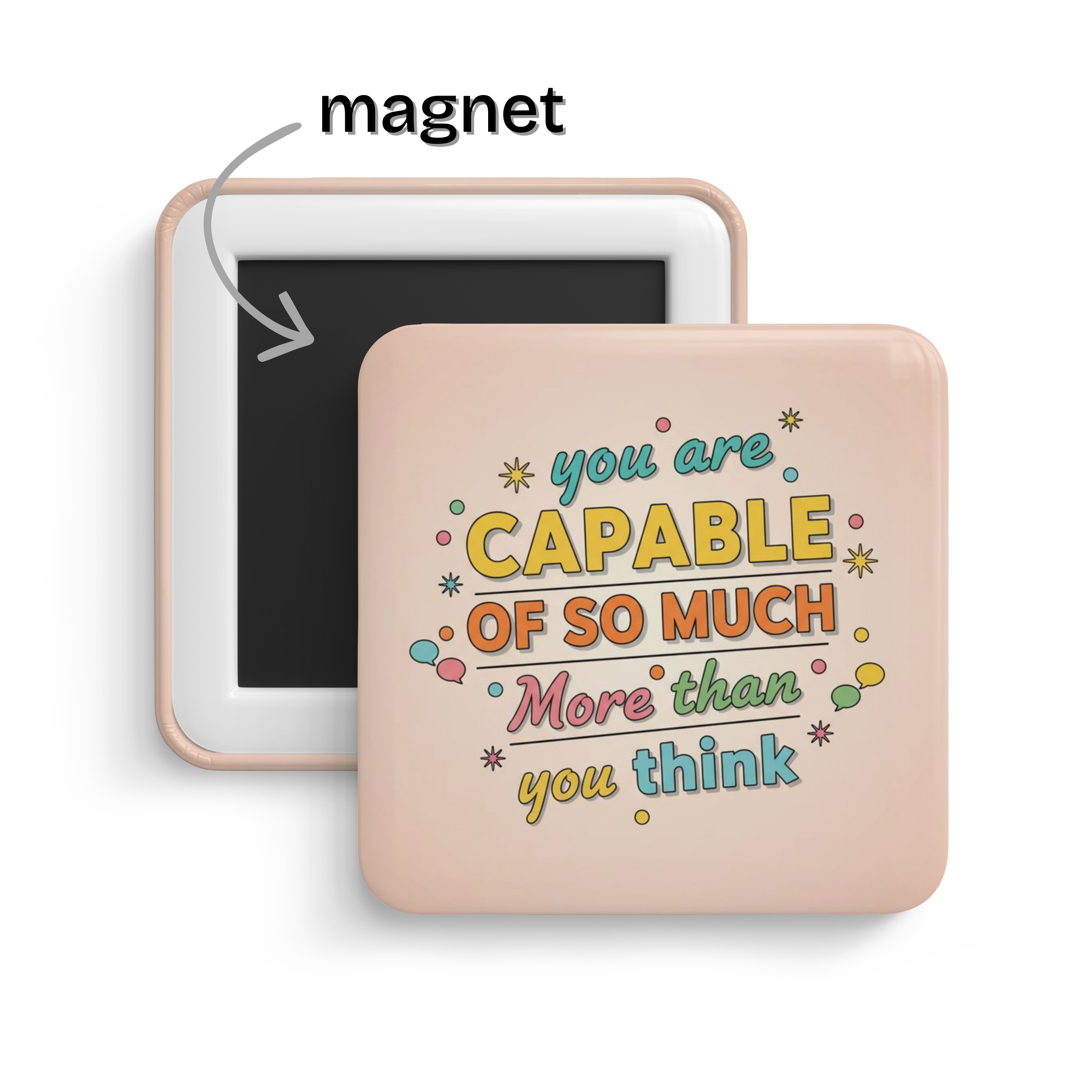 Shine Your Light Fridge Magnet