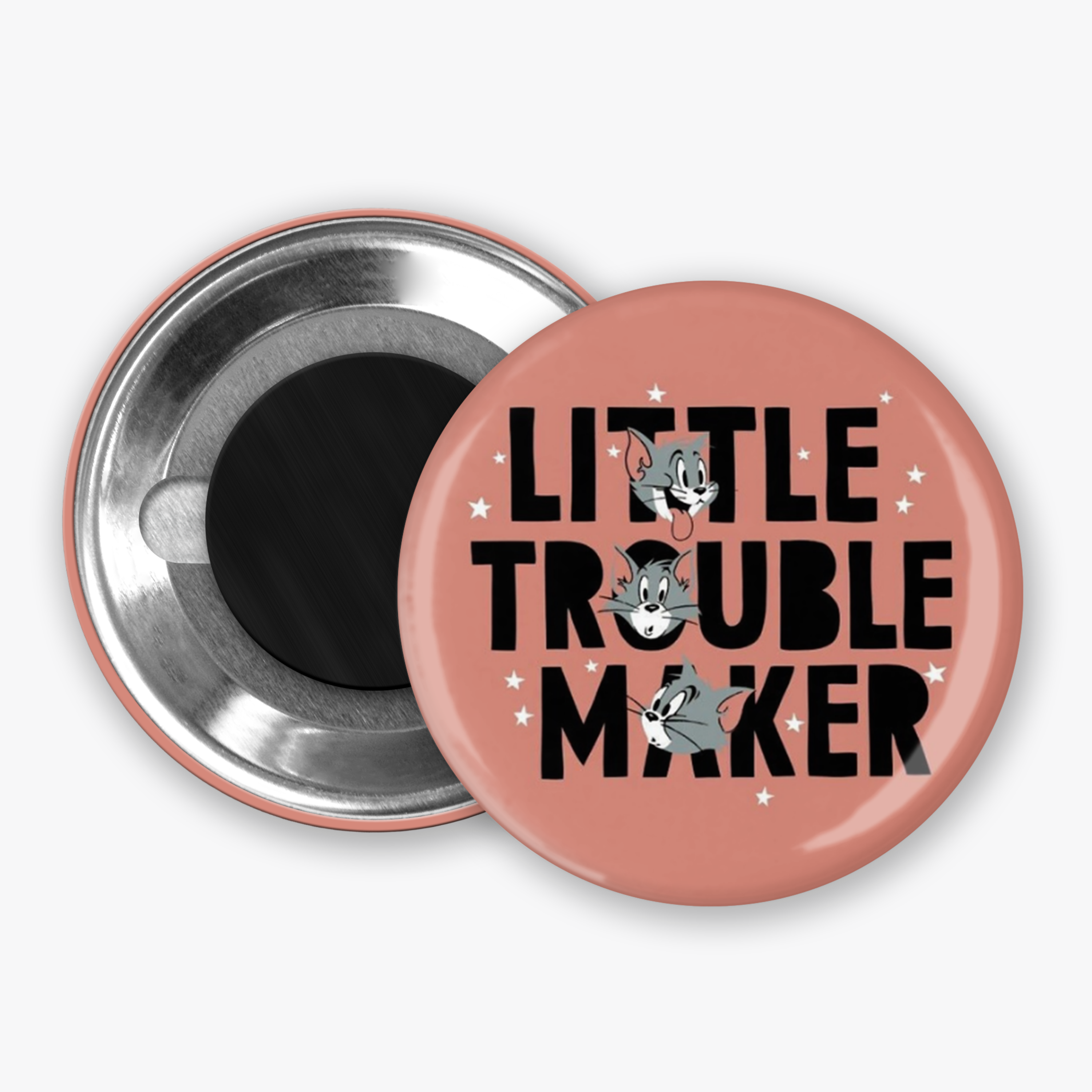 Little Trouble Maker - Button Pin / Magnet