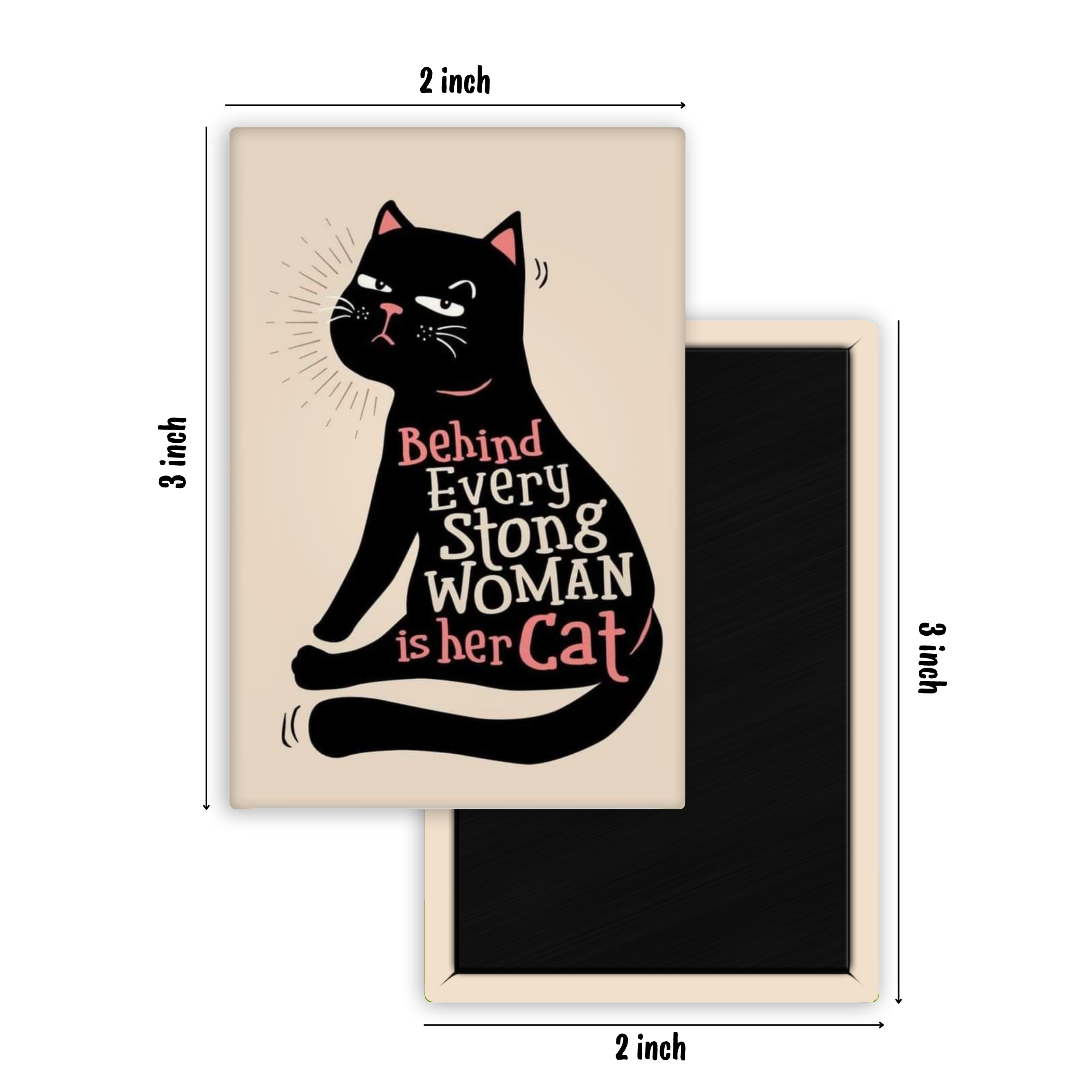 Fur Real Boss Fridge Magnet