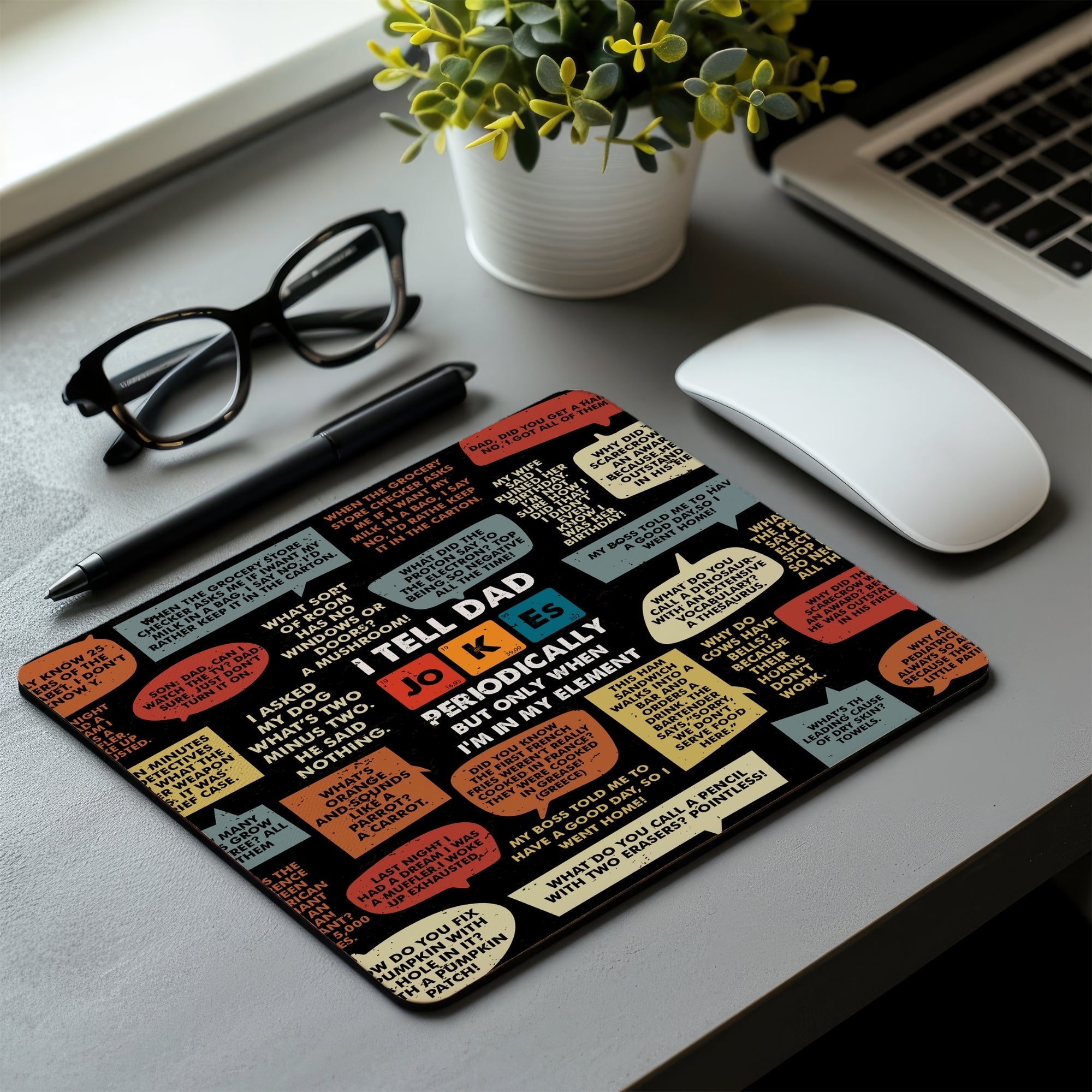 Work but Make It Fun Mouse Pad