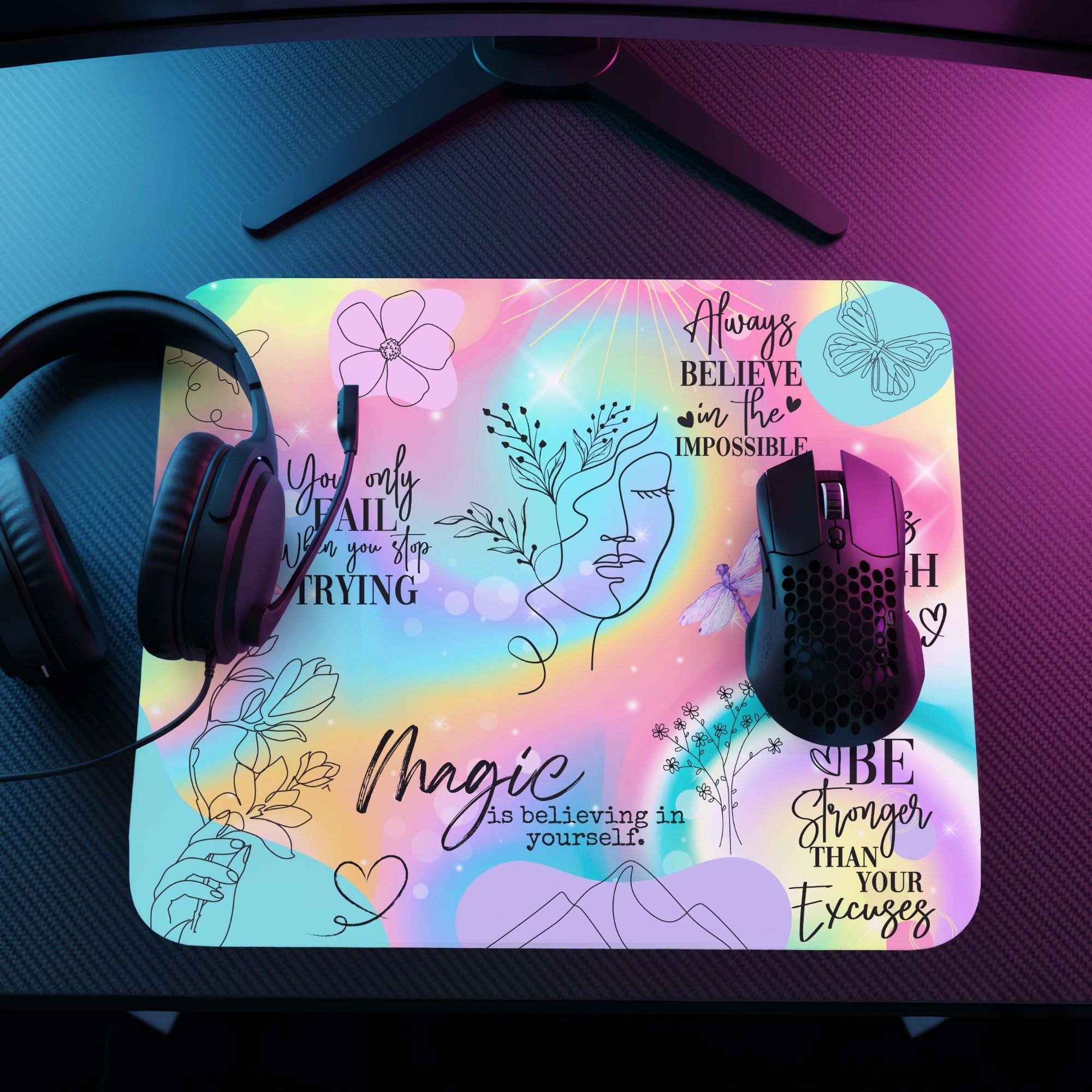 Own Your Power Mouse Pad