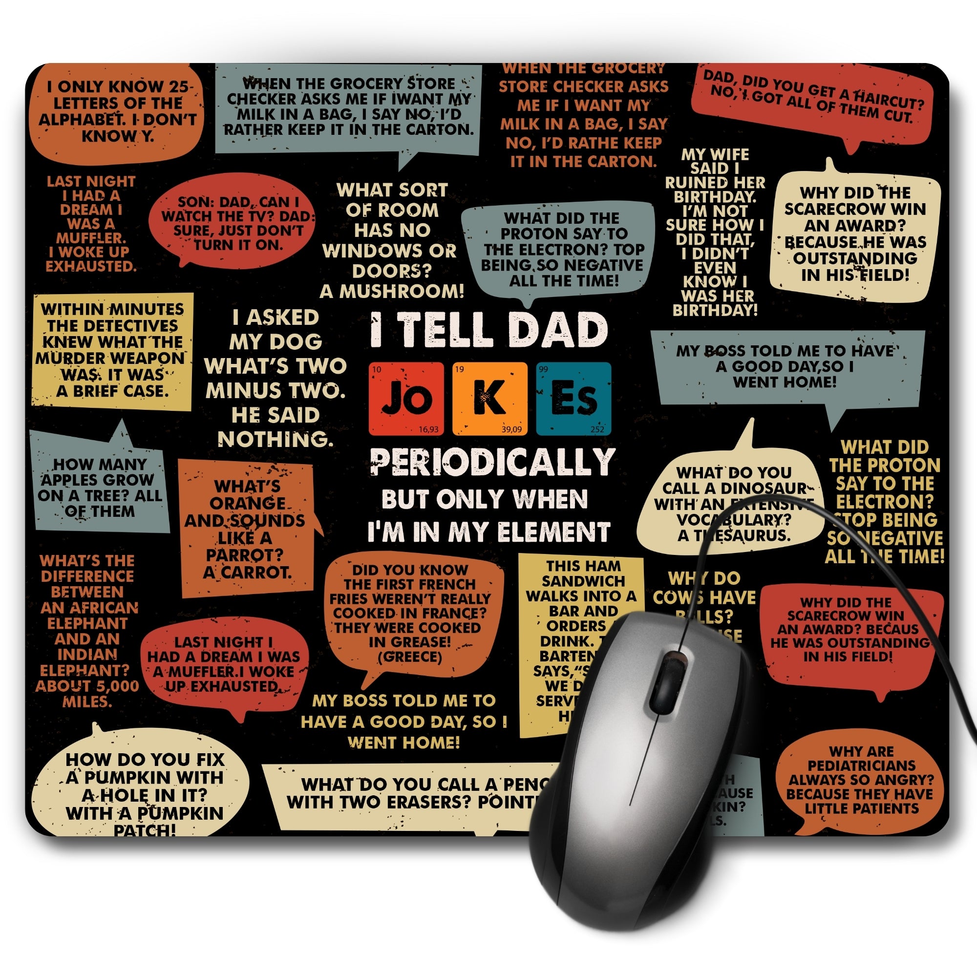 Work but Make It Fun Mouse Pad