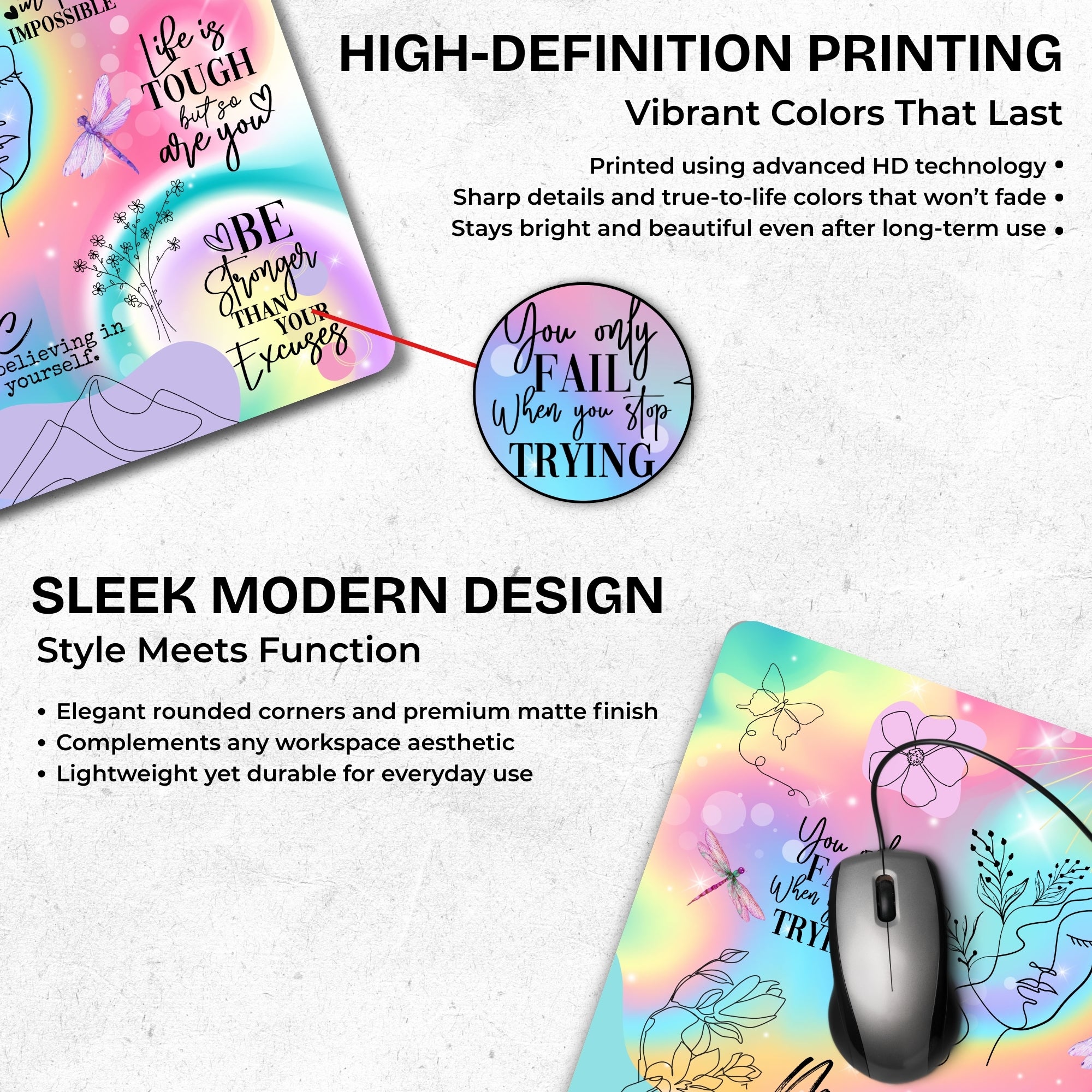 Own Your Power Mouse Pad