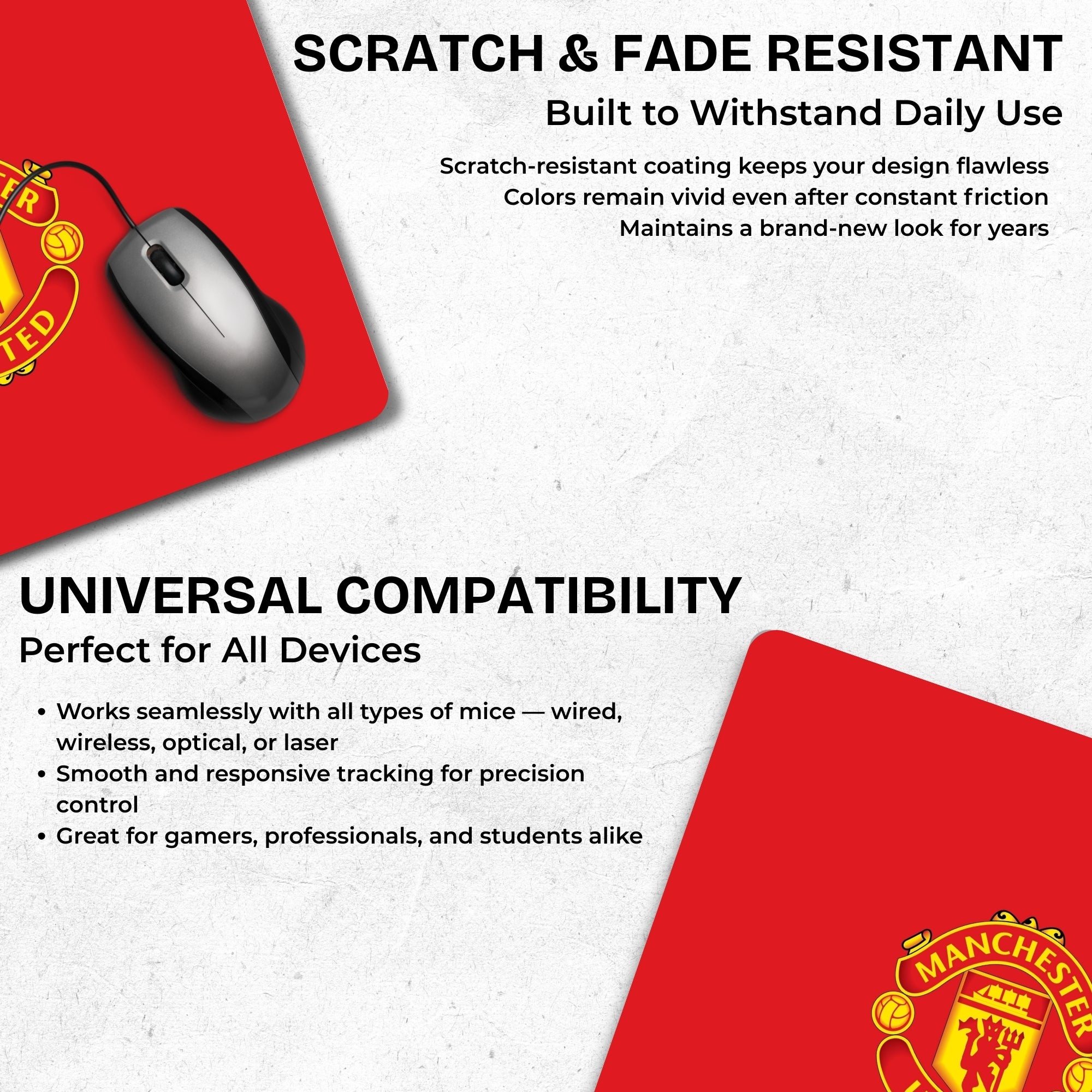 Manchester United – Football Royalty Mouse Pad