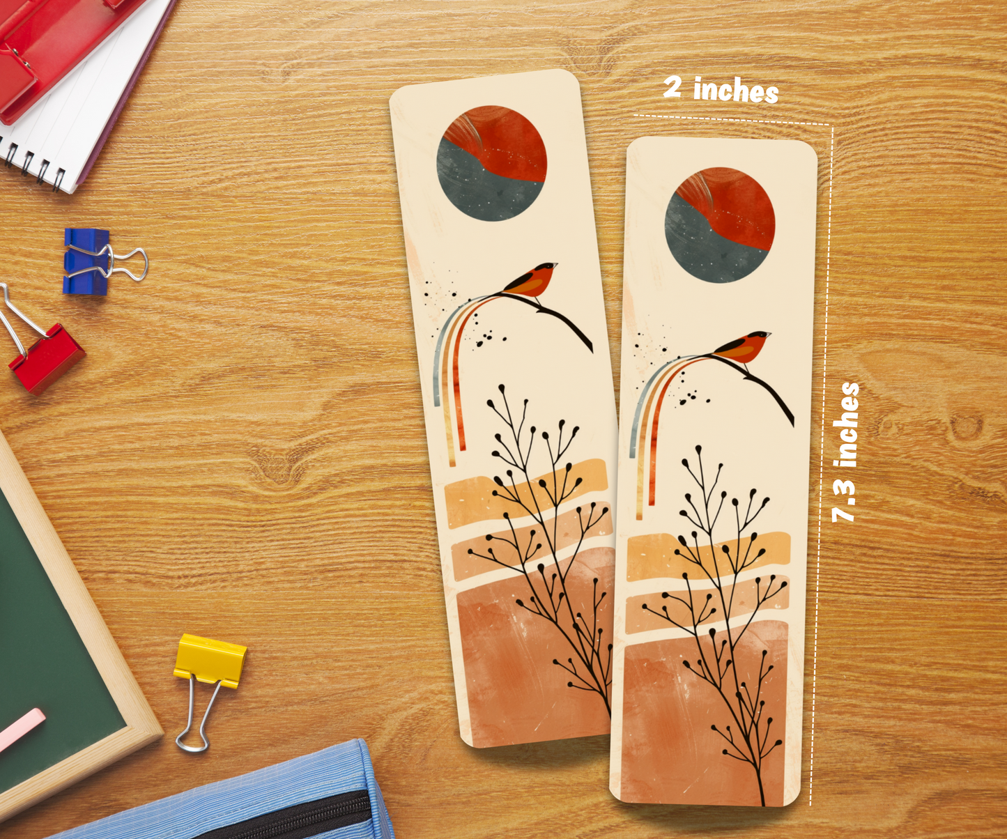 Dreamy Boho Laminated Bookmark
