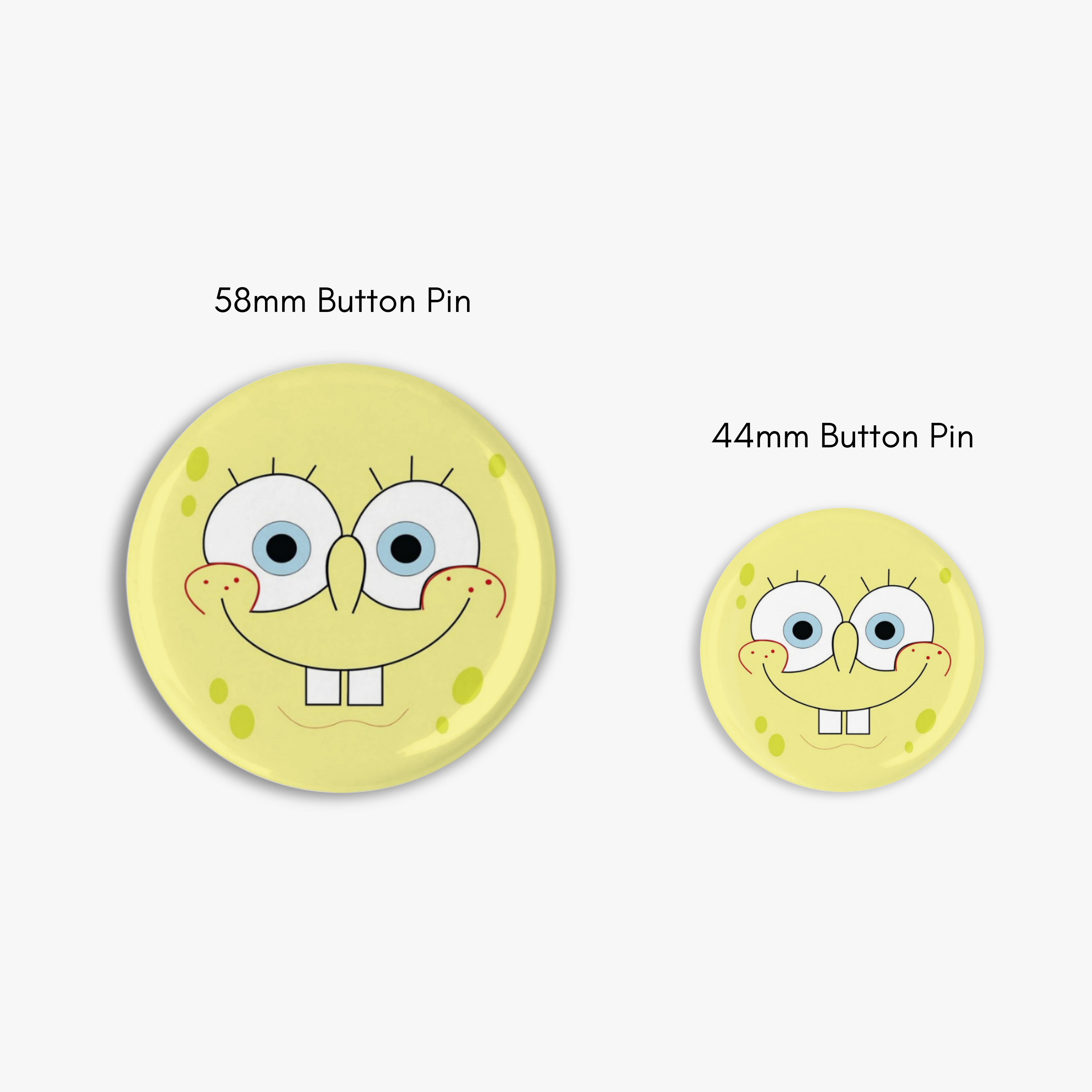 Spongebob - Button Pin / Magnet