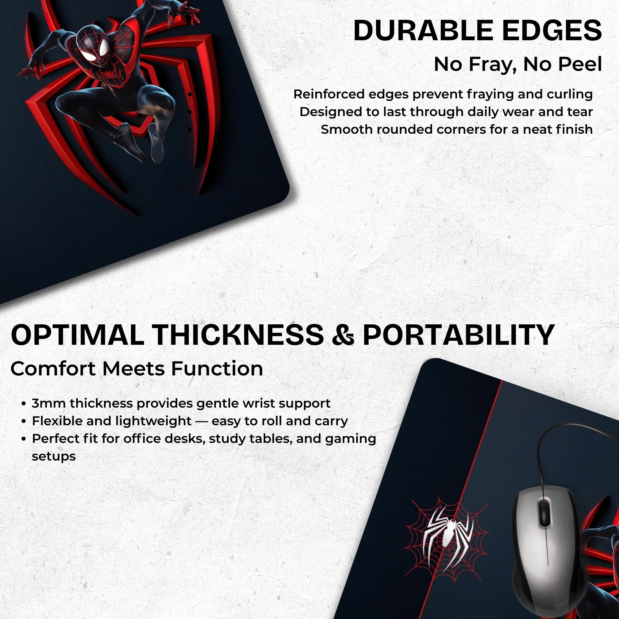 Spiderman โ Action Force Mouse Pad