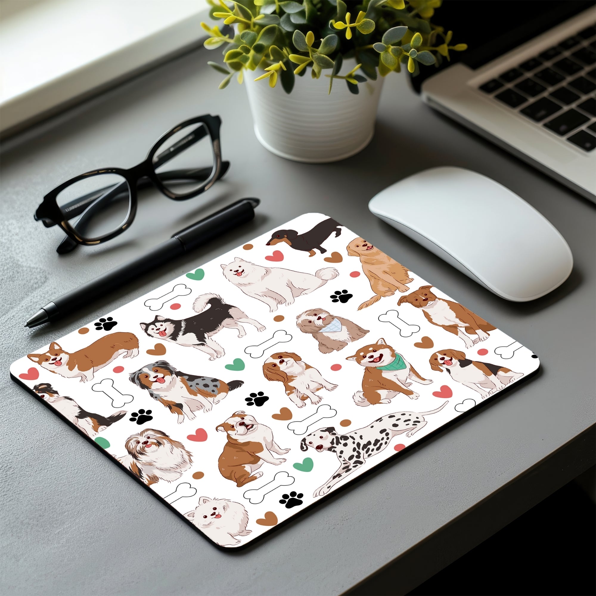 Happy Tails Mouse Pad