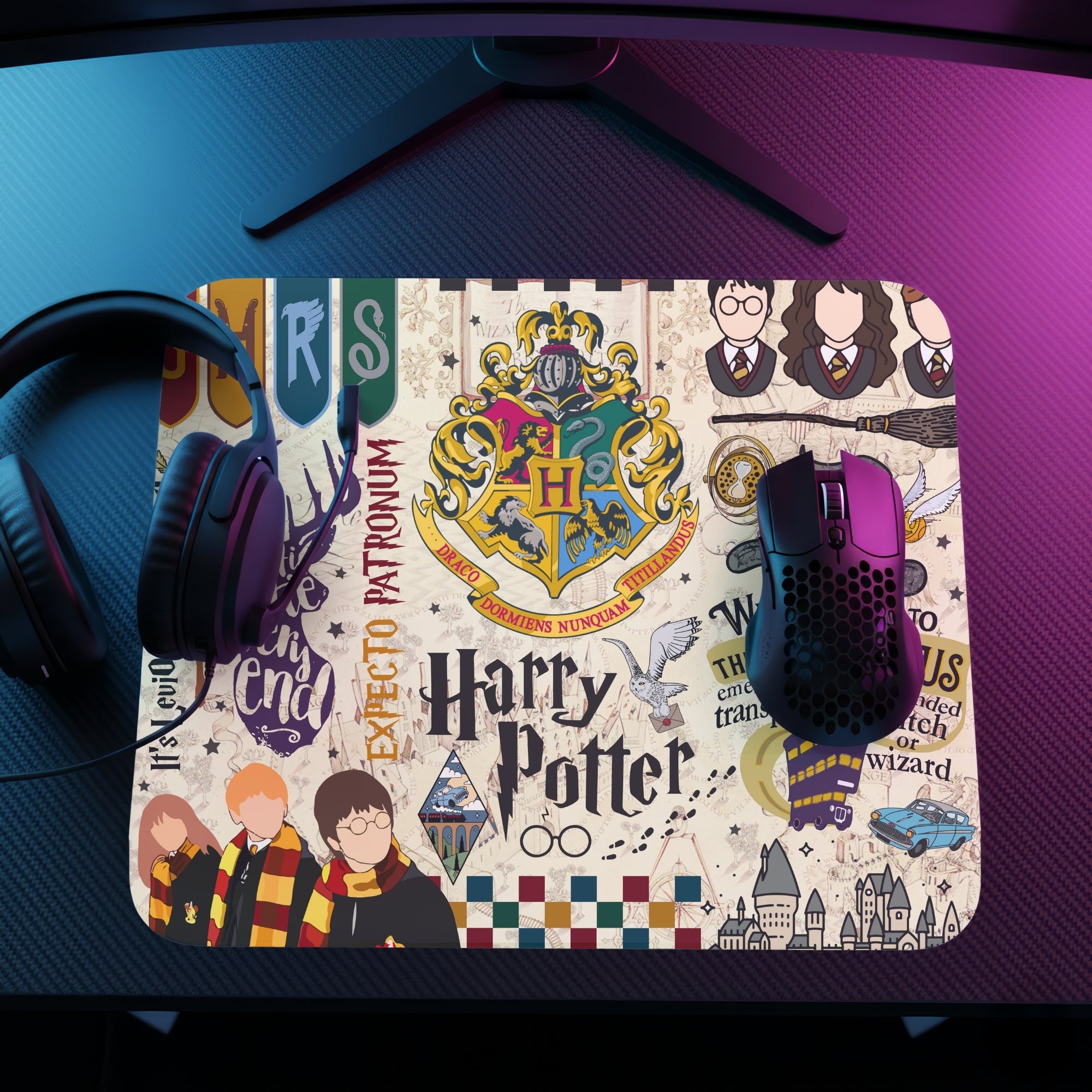Harry Potter Magic Realm Mouse Pad